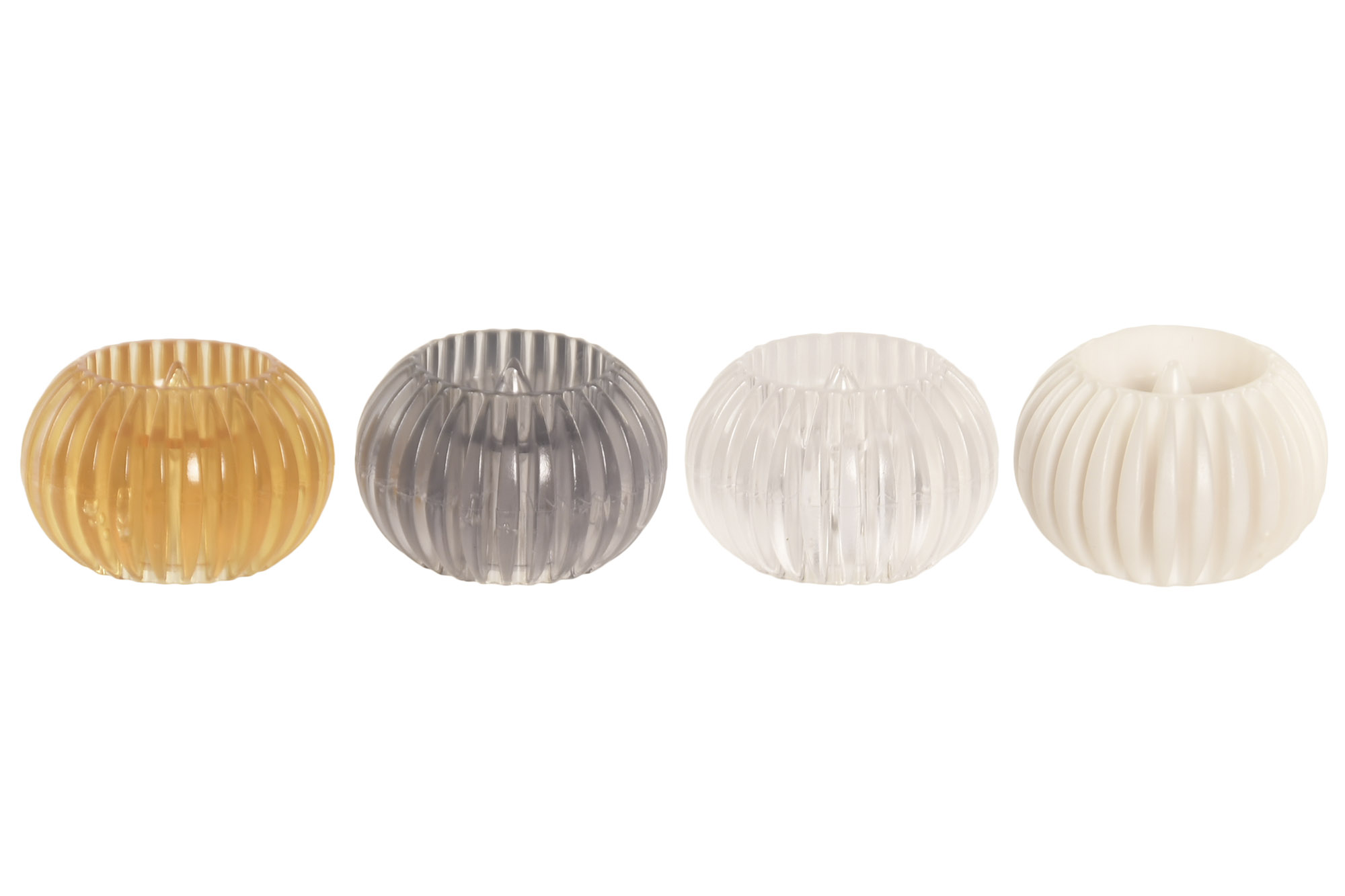 DECORACION LUMINOSA LED PLASTICO 6X6X3,5 4 SURT.