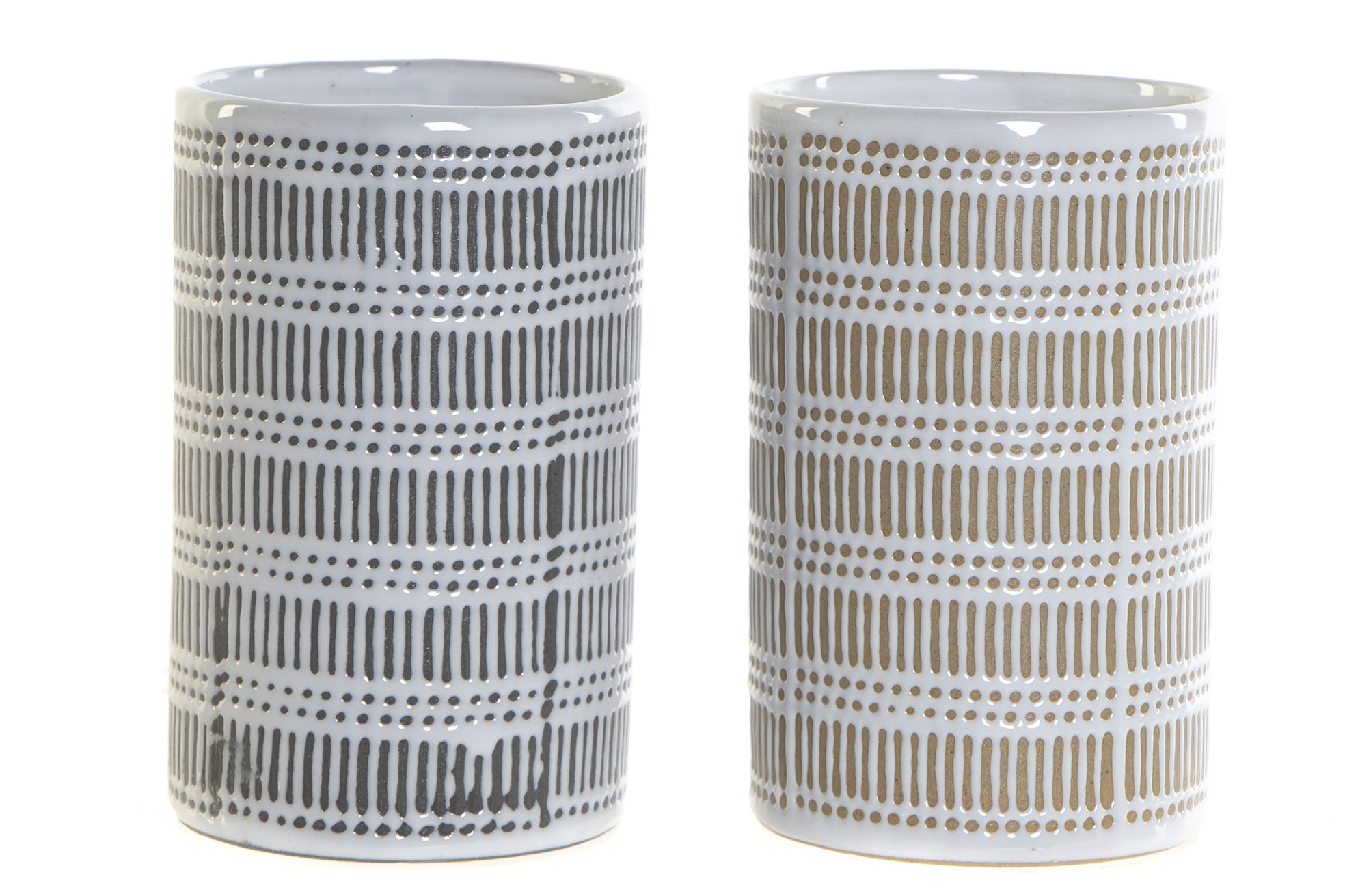 VASO GRES 7,2X11X7,2 300 2 SURT.