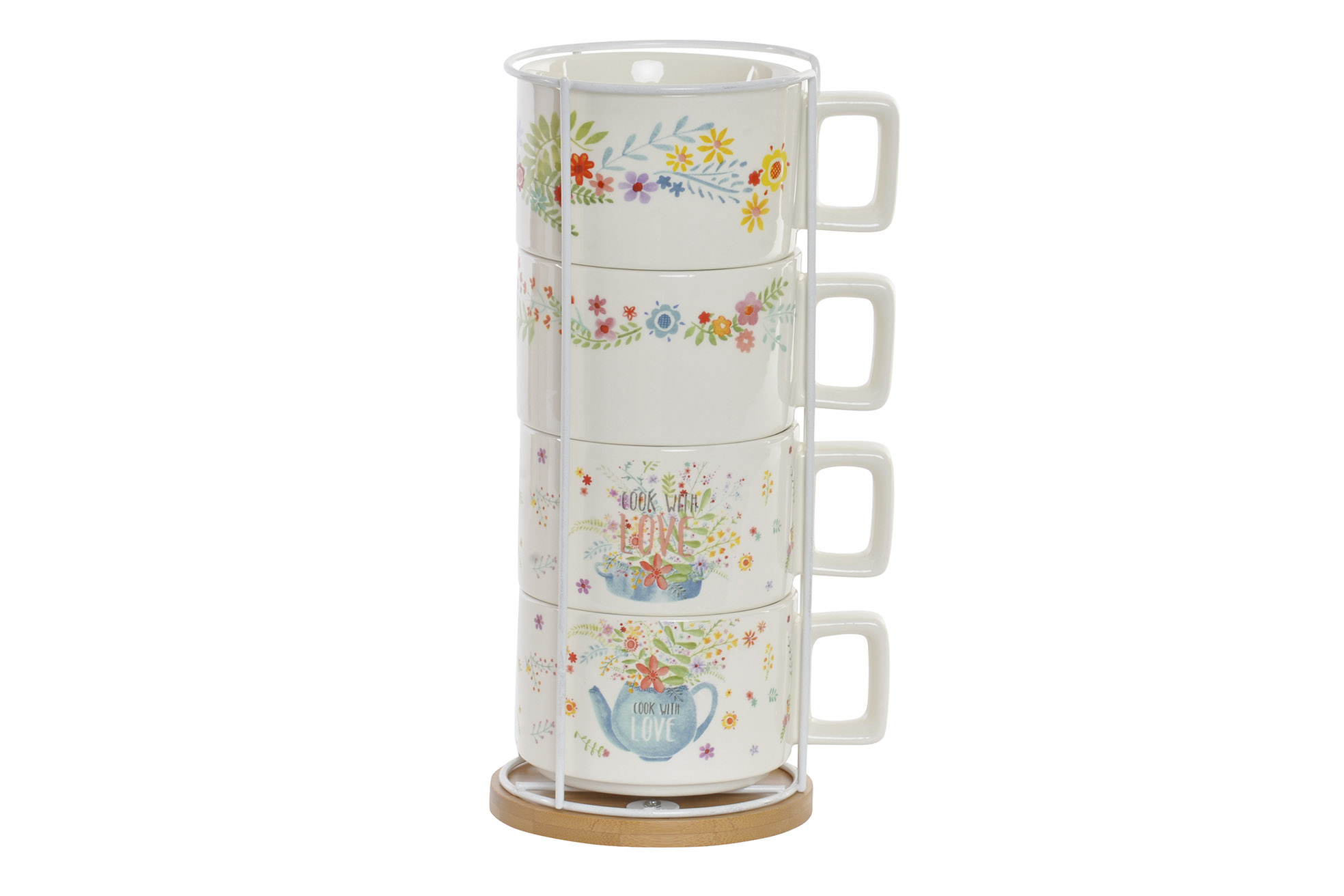 CAFE SET 4 DOLOMITE 13,5X10,5X25 260 COOK WITH LOV
