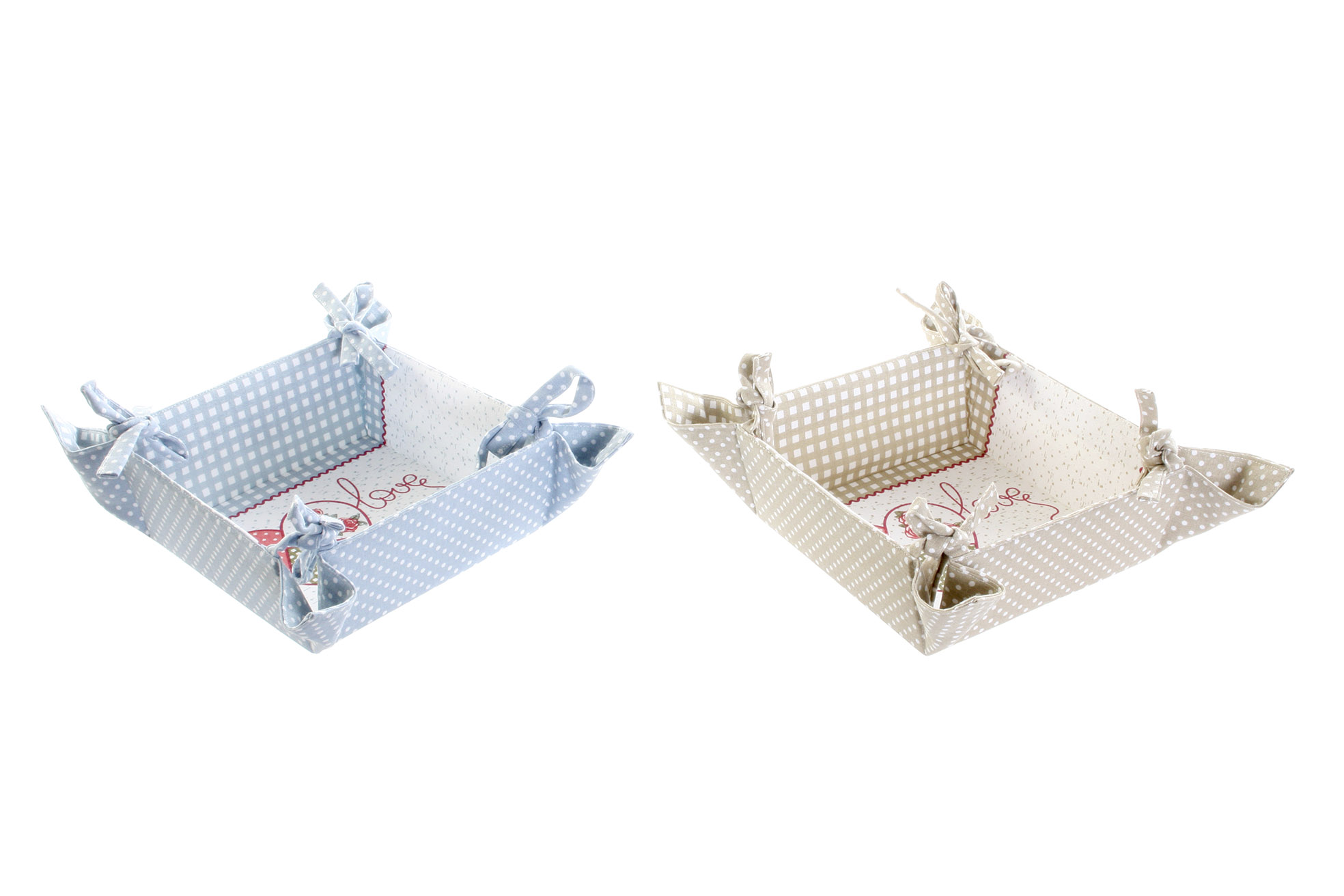 CESTA ALGODON 20X20X10 LOVE 2 SURT.