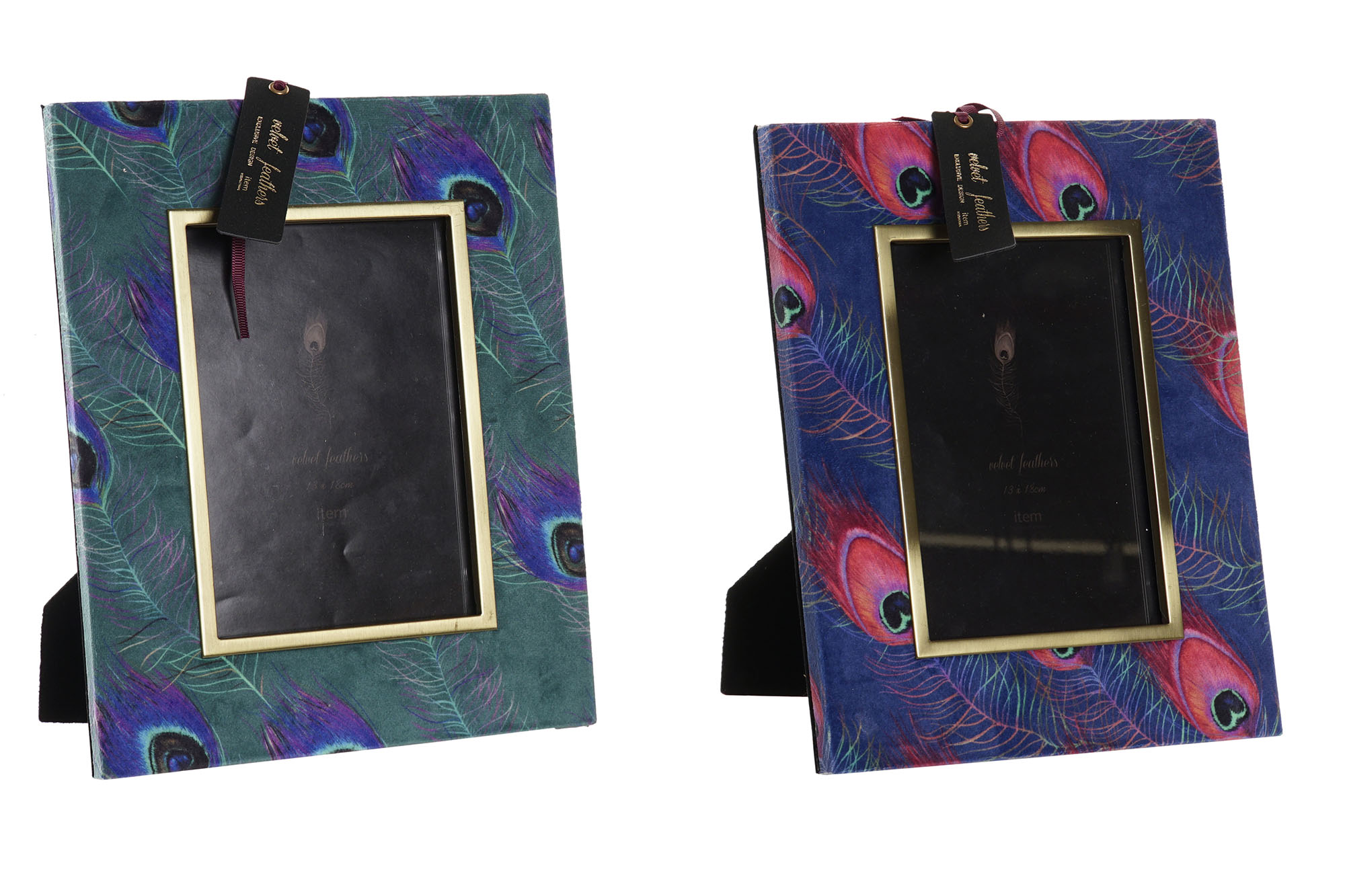 MARCO FOTO 13X18 POLIESTER 21X1,5X26 PLUMAS 2 SURT