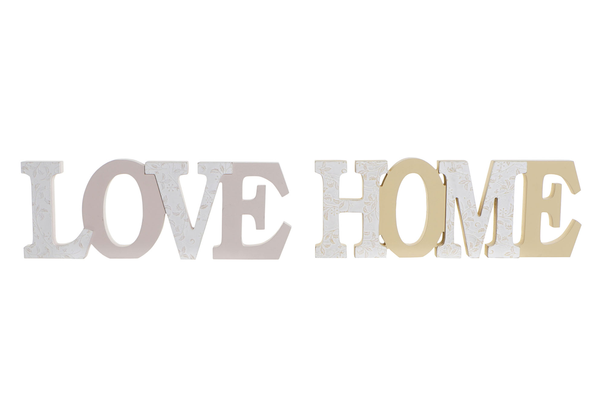DECORACION MDF 35X2X13 LOVE HOME 2 SURT.
