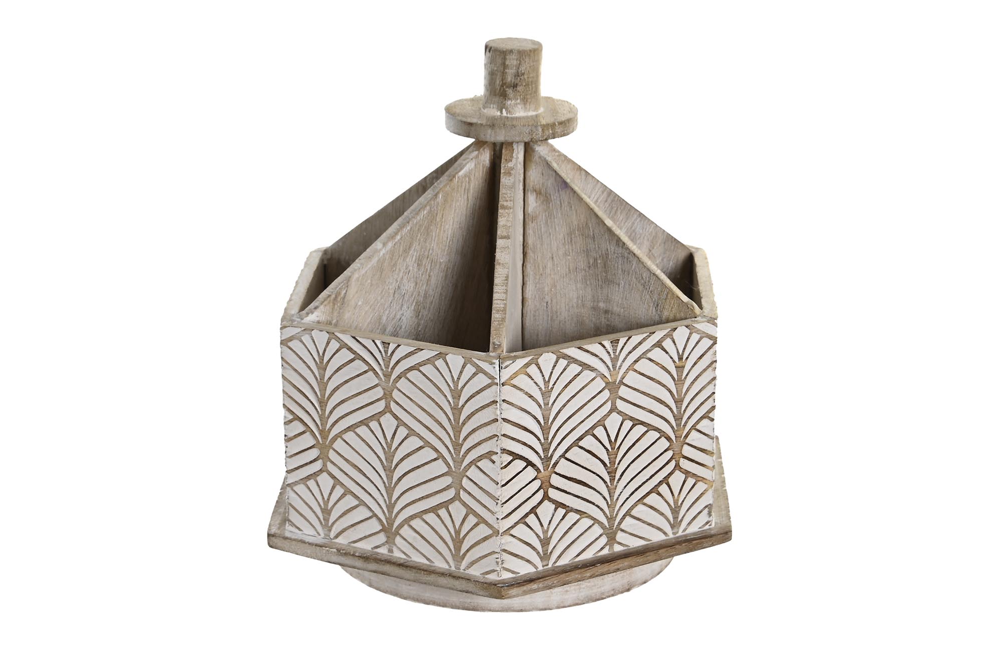 PORTAMANDOS MANGO 21X19X22 GIRATORIO DECAPE MARRON