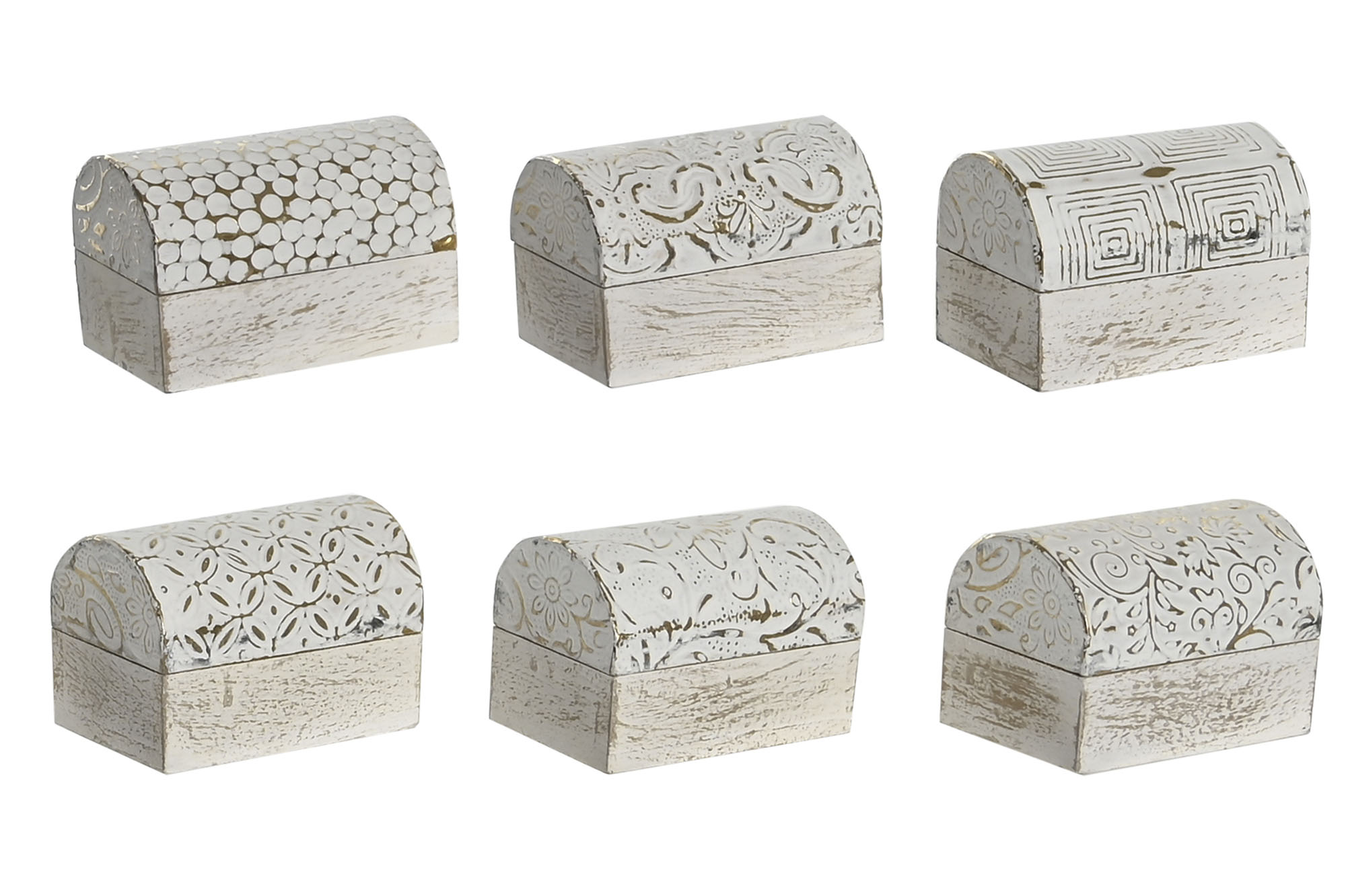 JOYERO MANGO ALUMINIO 7,5X5,3X5,3 DECAPE 6 SURT.