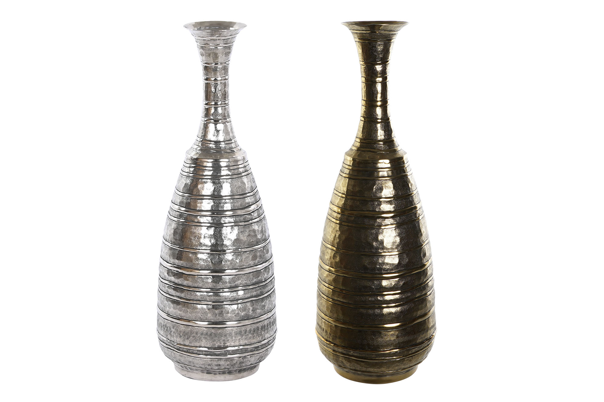 JARRON ALUMINIO 24X24X67 DESGASTADO 2 SURT.