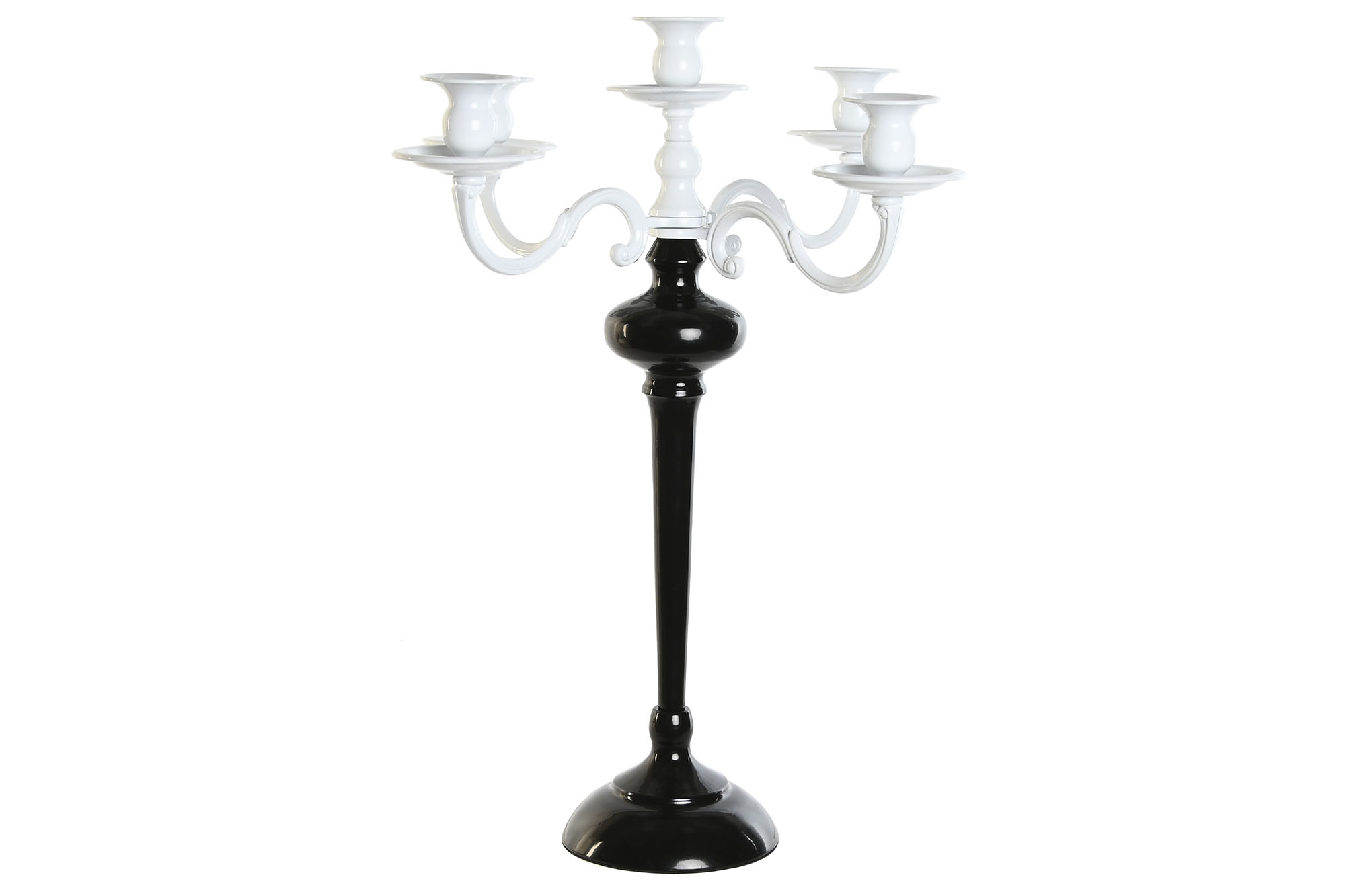 CANDELABRO METAL 45X45X51 BICOLOR