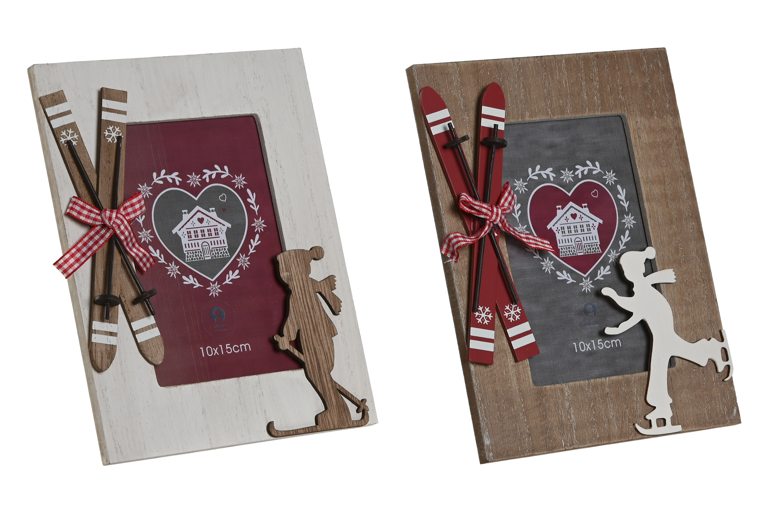 MARCO FOTO 10X15 MDF CRISTAL 16X1X21 2 SURT.