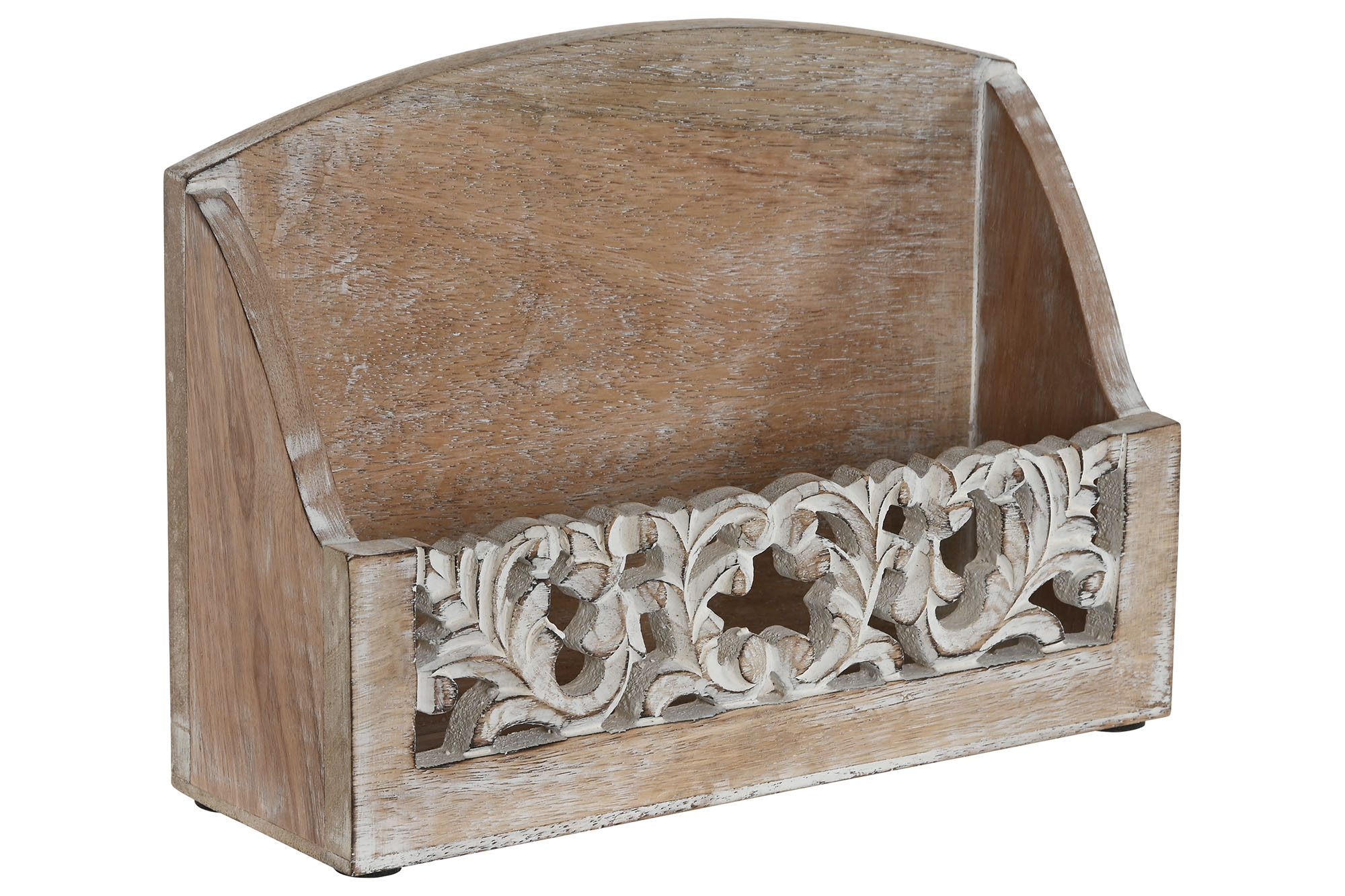 ORGANIZADOR MANGO 25X8X18 CARTAS DECAPE NATURAL