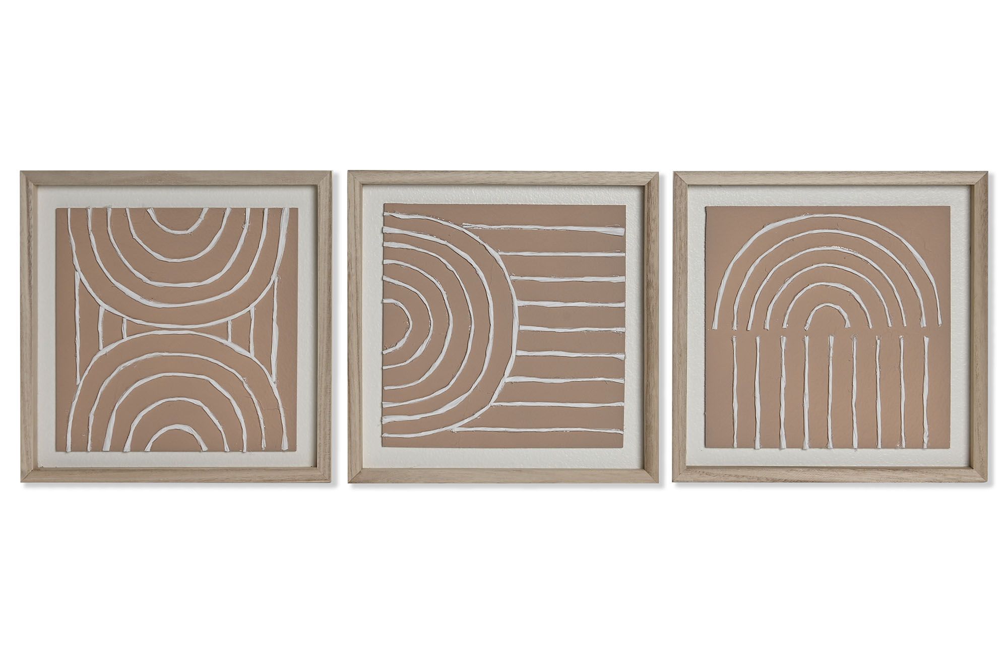 CUADRO MDF YESO 25X2,2X25 3D 3 SURT.