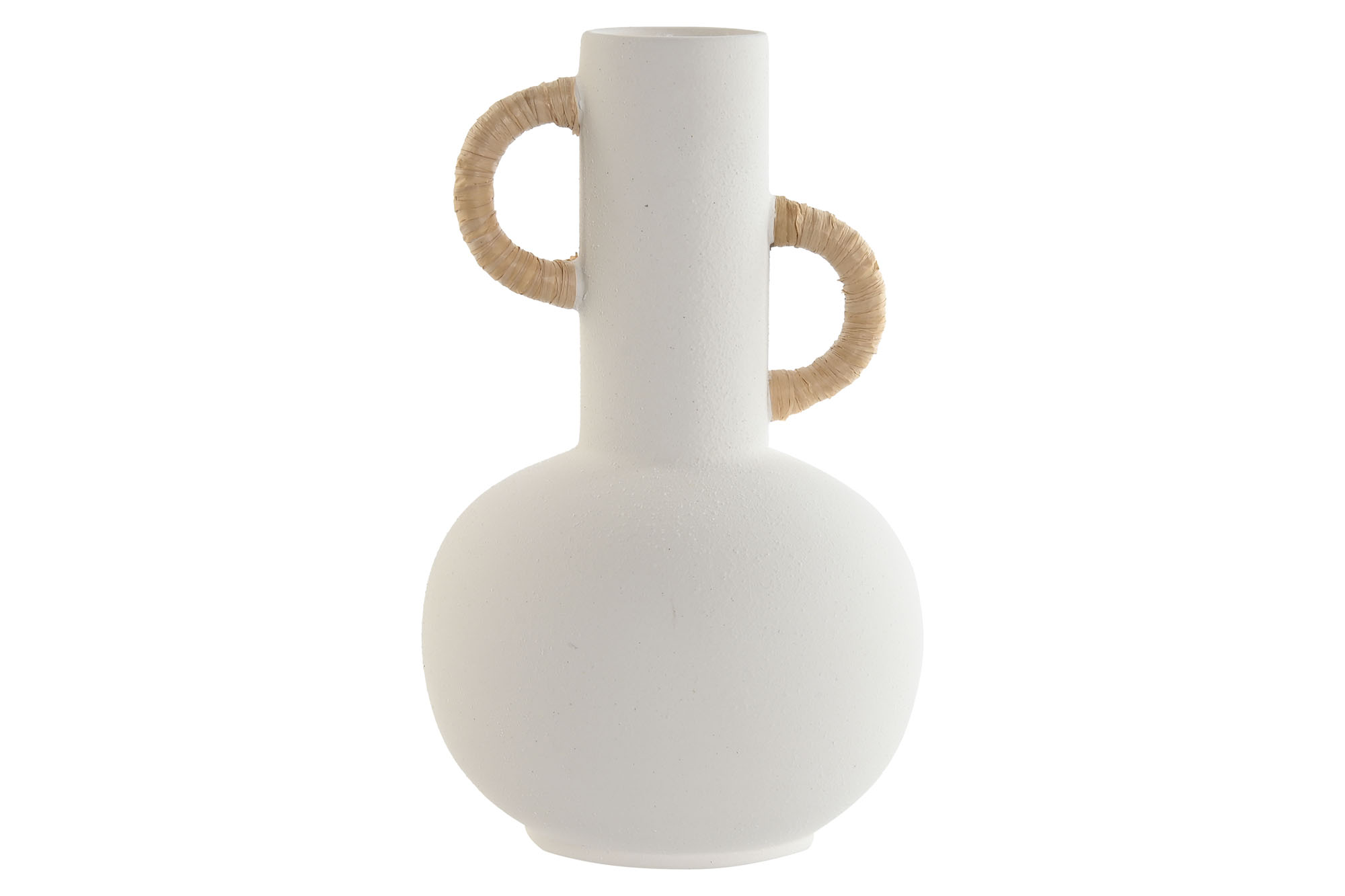 JARRON GRES 15,5X15X24 BLANCO