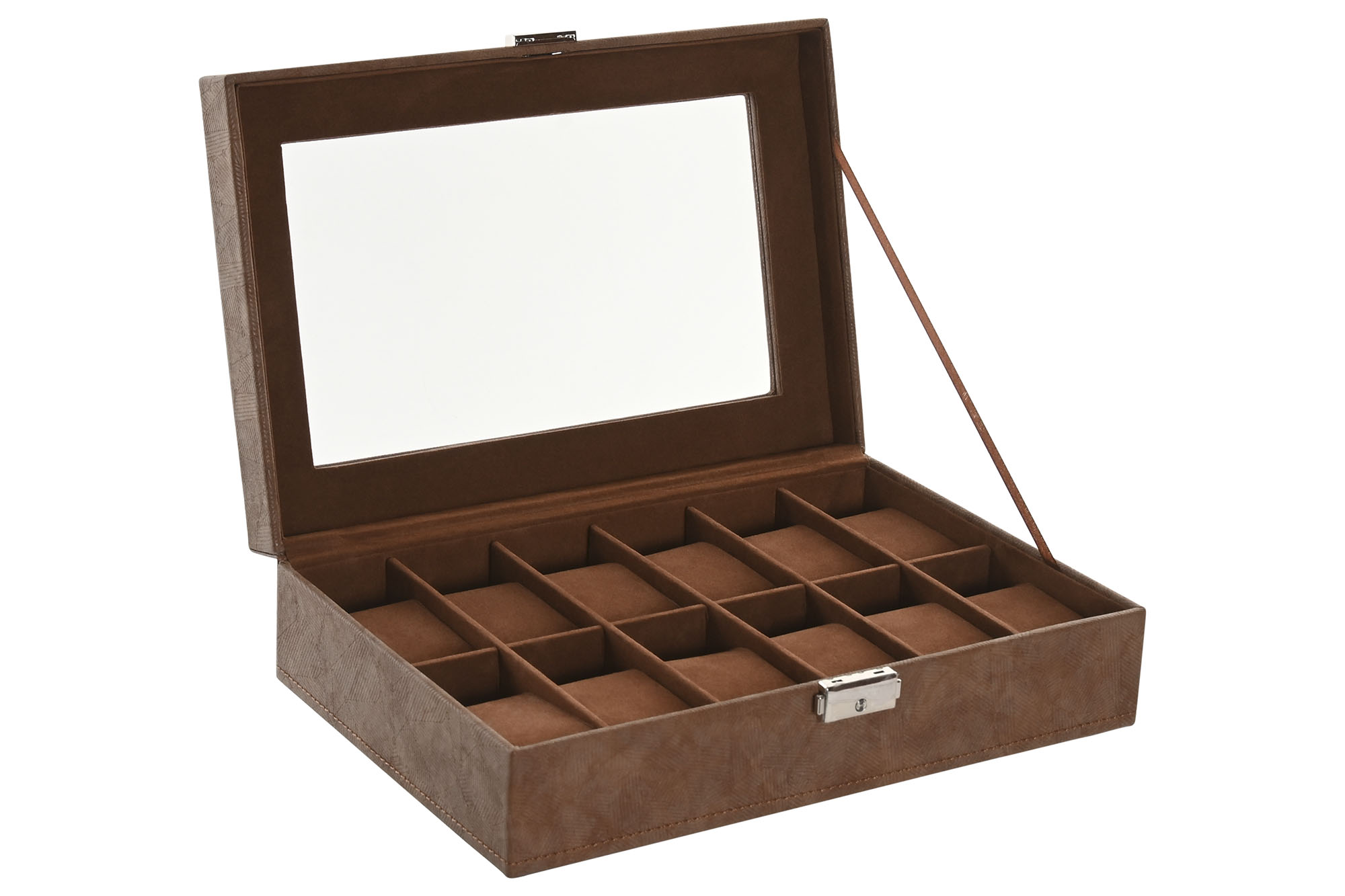JOYERO PU MDF 30X20X8 MARRON