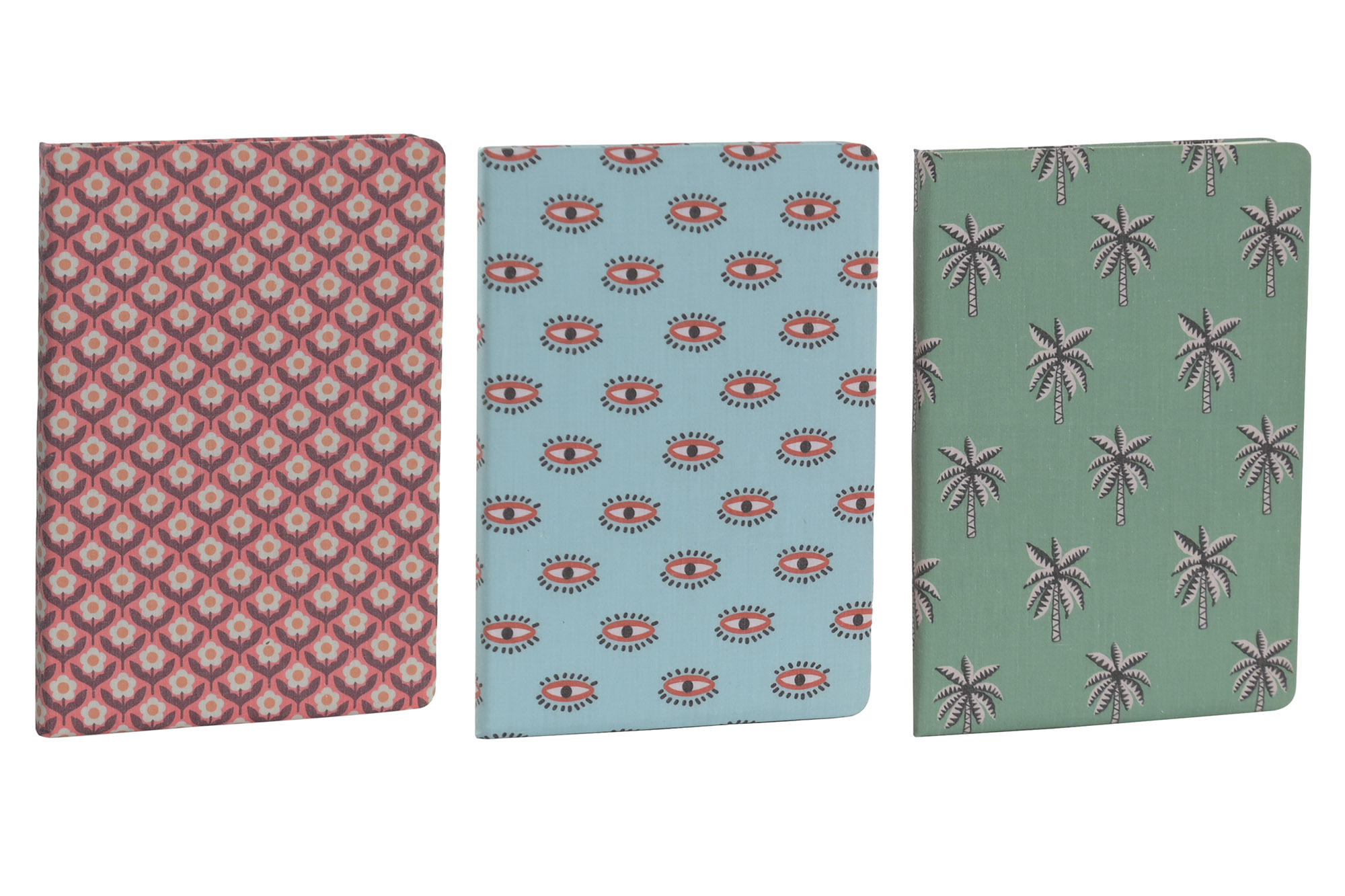 LIBRETA CANVAS PAPEL 21X1,5X15 3 SURT.