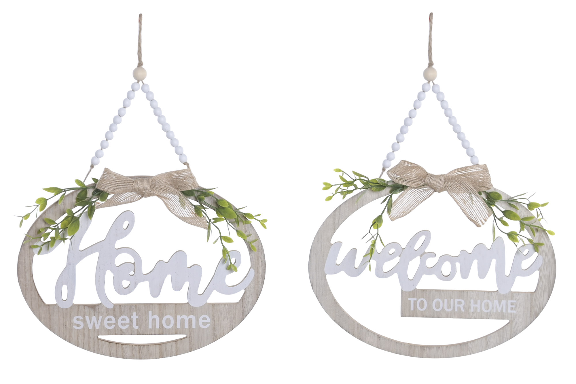 DECORACION PARED MDF 26X3X30 WELCOME HOME 2 SURT.