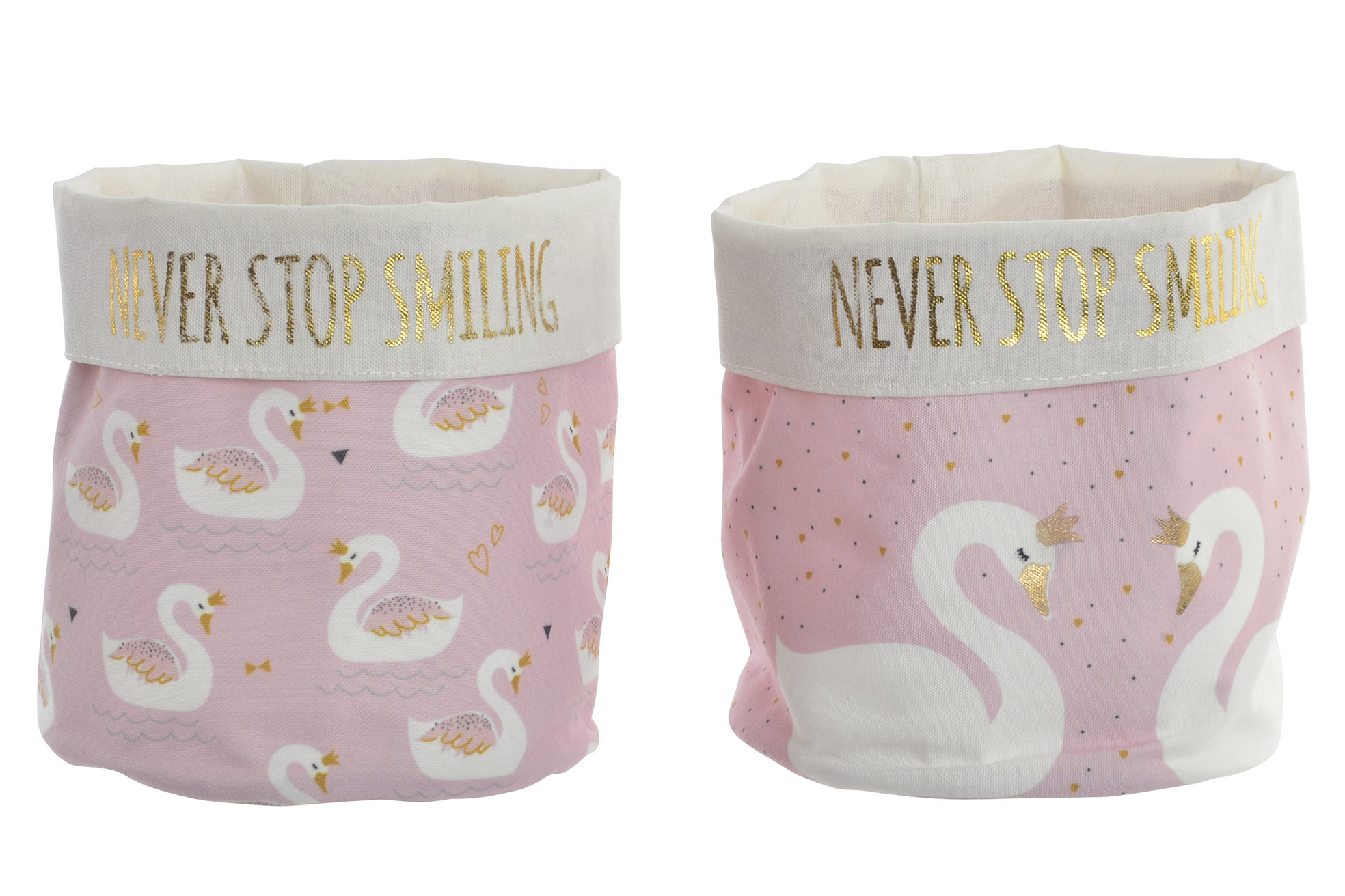 CESTA POLIESTER 15X15X16 CISNE 2 SURT.