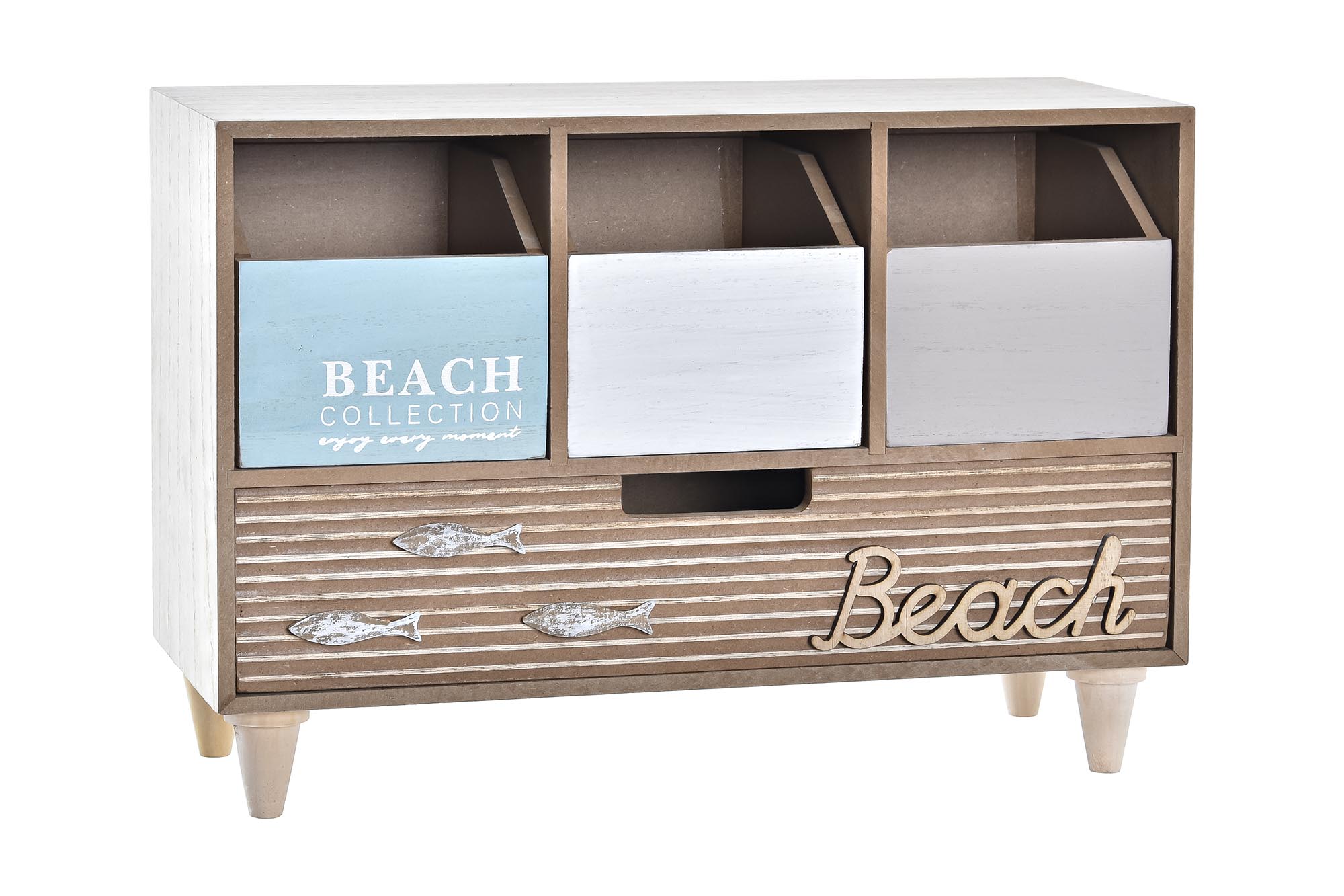 JOYERO MADERA 34X14X24 BEACH MARRON