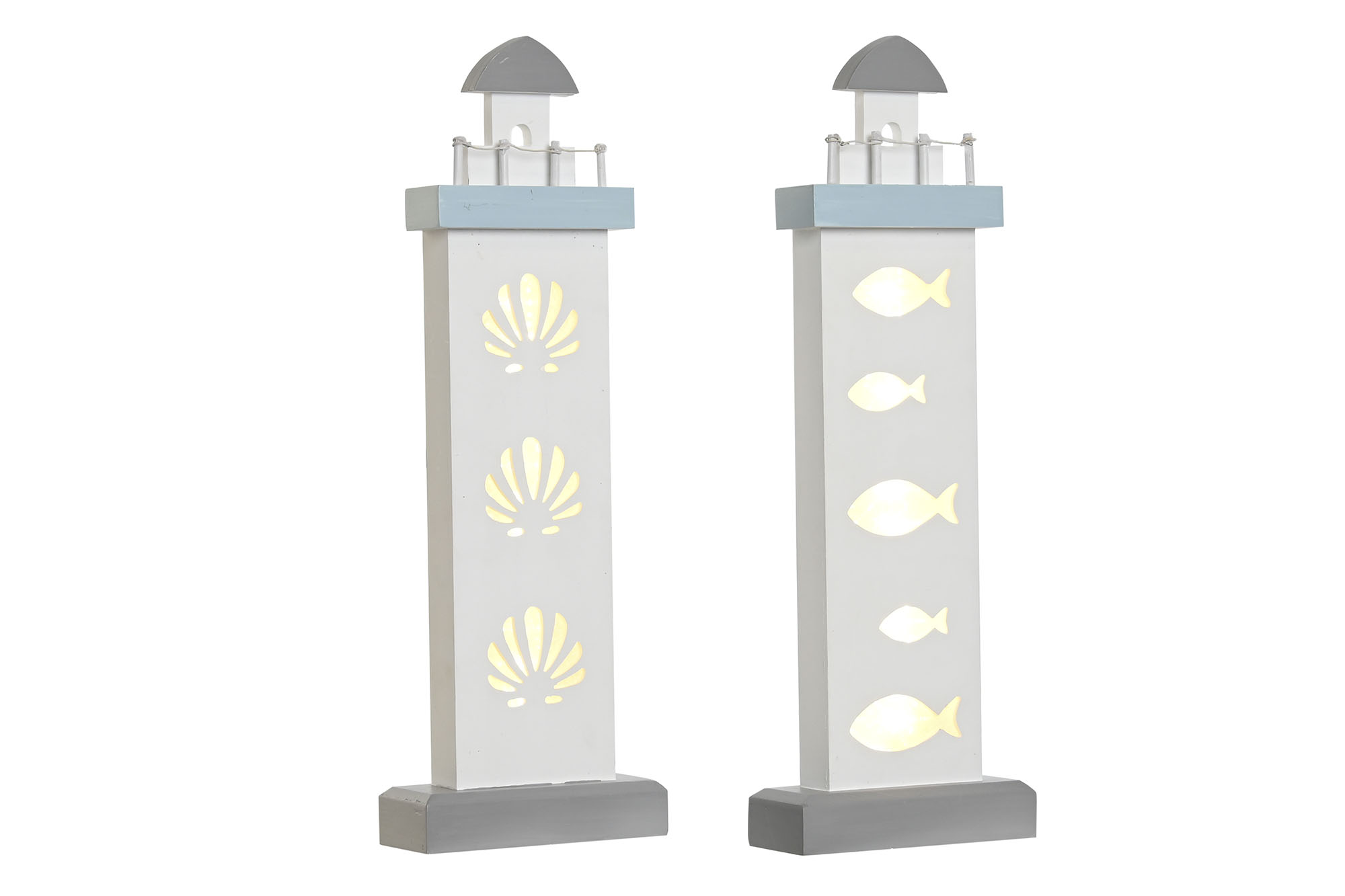 DECORACION MDF LED 14X5,5X40 FARO 2 SURT.