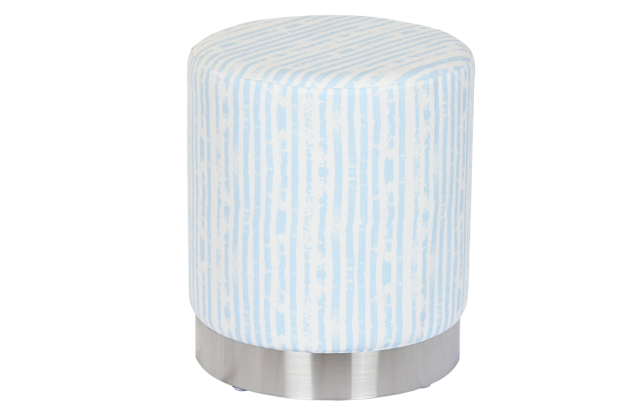 REPOSAPIES POLIESTER METAL 34X34X40 RAYAS AZUL