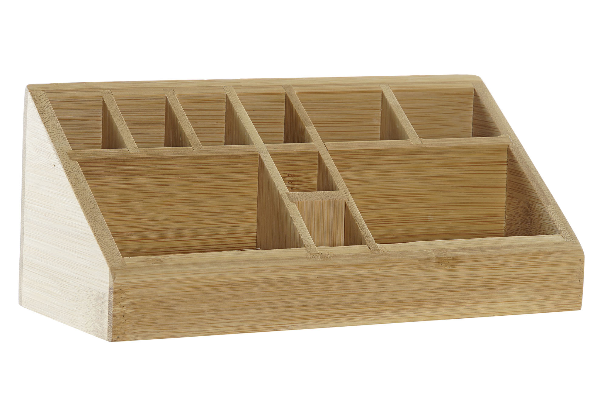 ORGANIZADOR BAMBU 23X9X10 10 COMPARTIMIENTOS