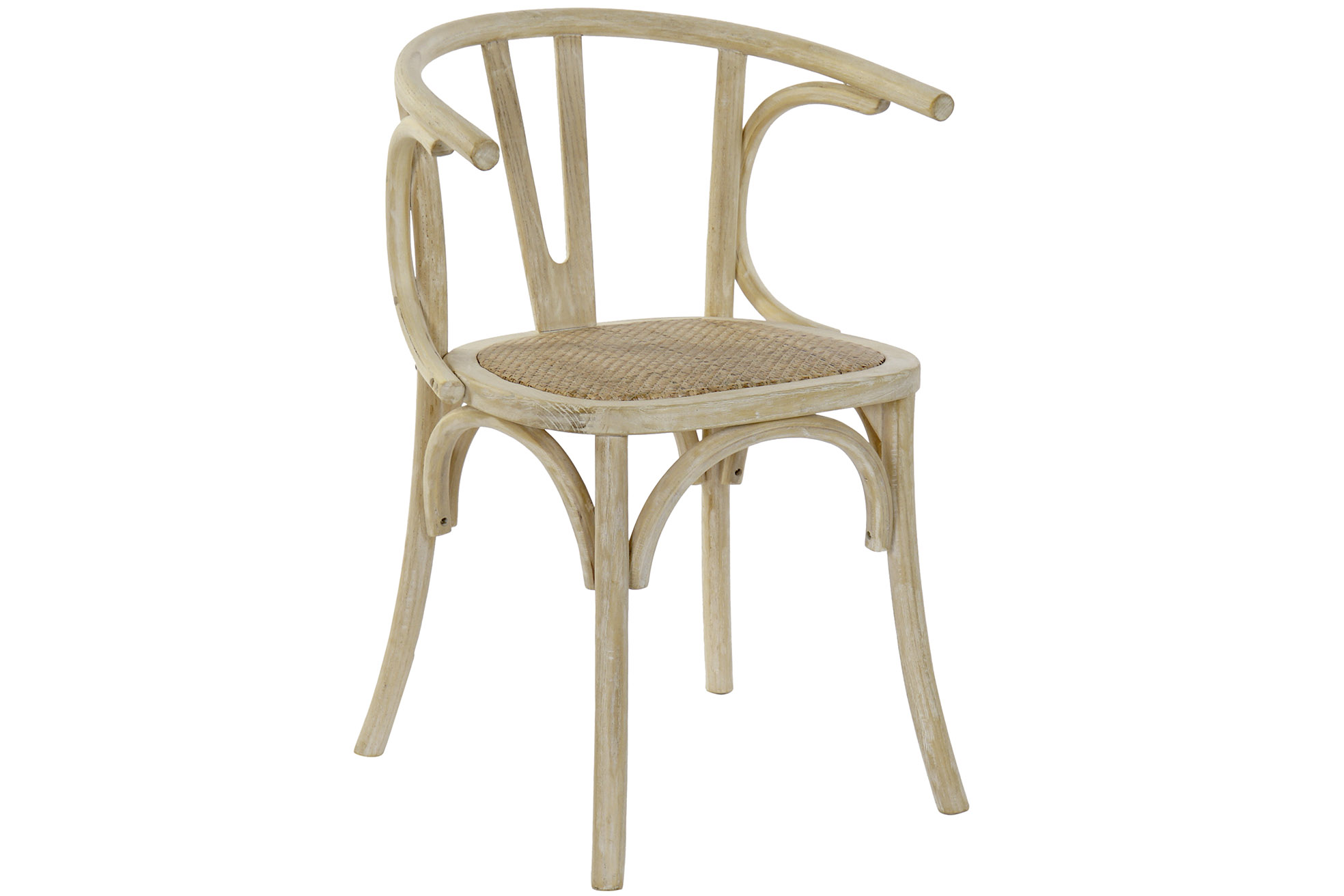 SILLA OLMO RATAN 56X50X75,5 REJILLA ENVEJECIDO