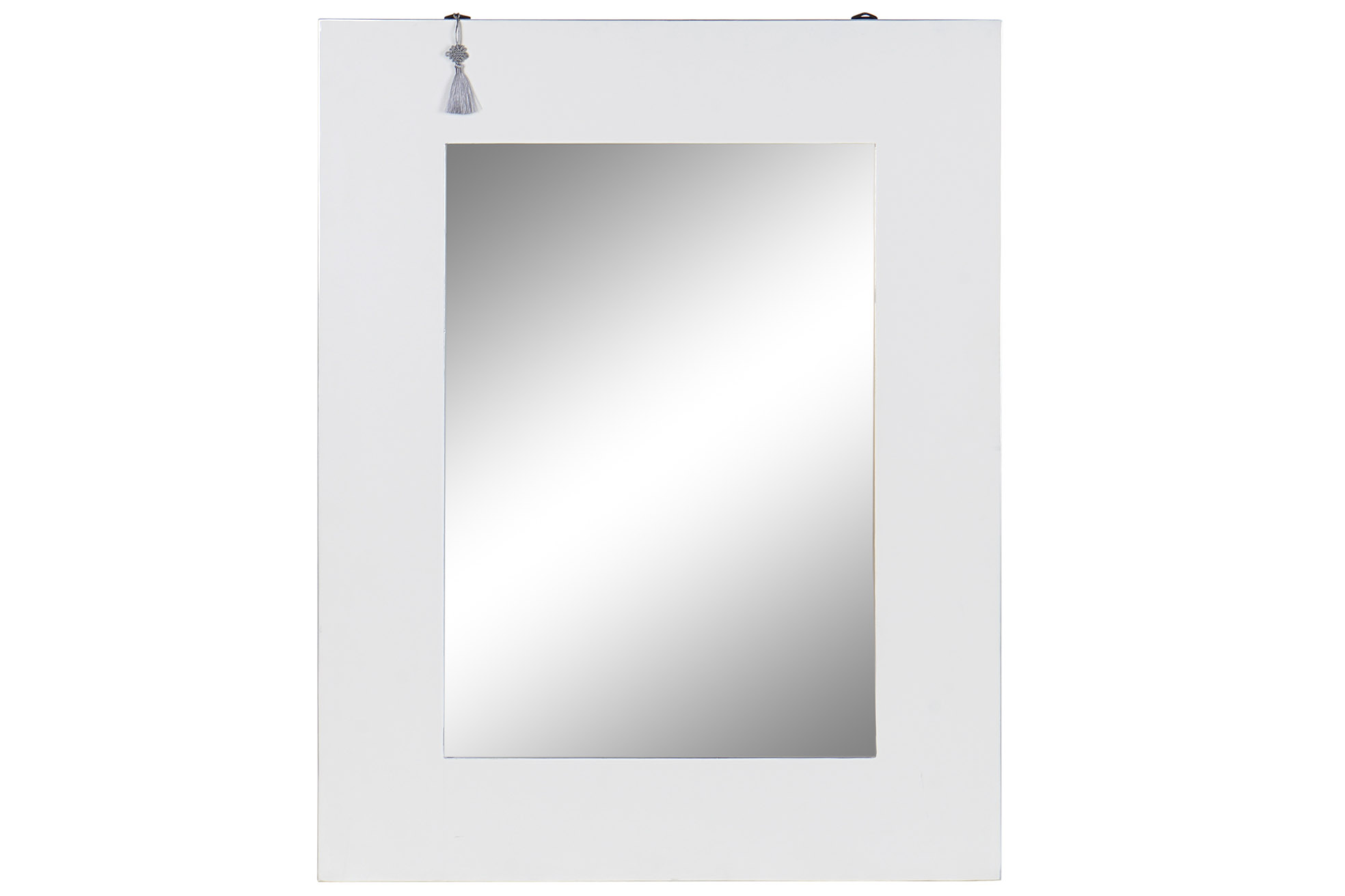 ESPEJO ABETO 70X2X90 ORIENTAL BLANCO