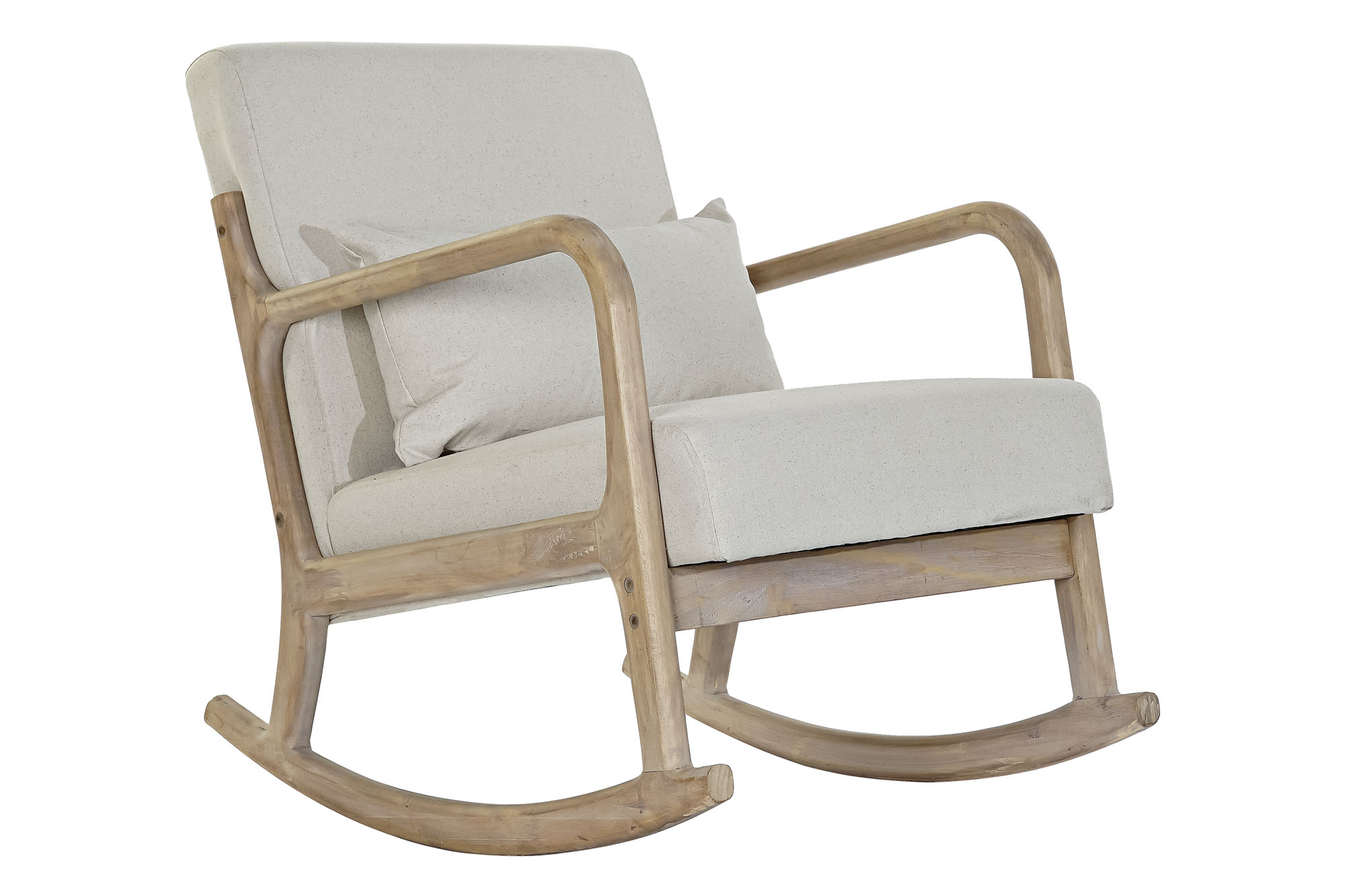 MECEDORA LINO RUBBERWOOD 65X79X85 BEIGE