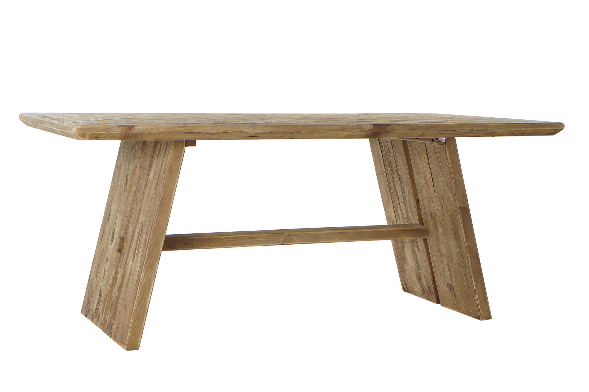 MESA COMEDOR MADERA RECICLADA 180X95X76 NATURAL