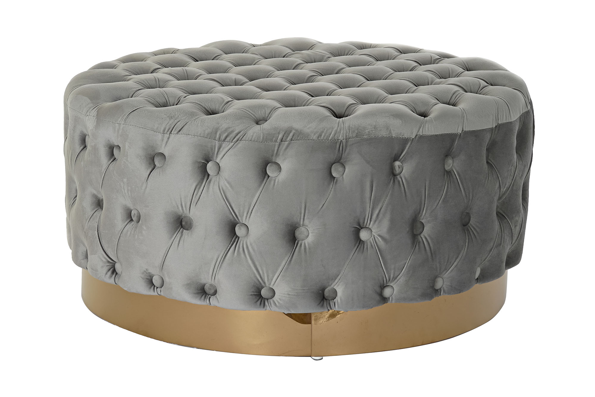 REPOSAPIES POLIESTER MDF 78X78X40 GRIS