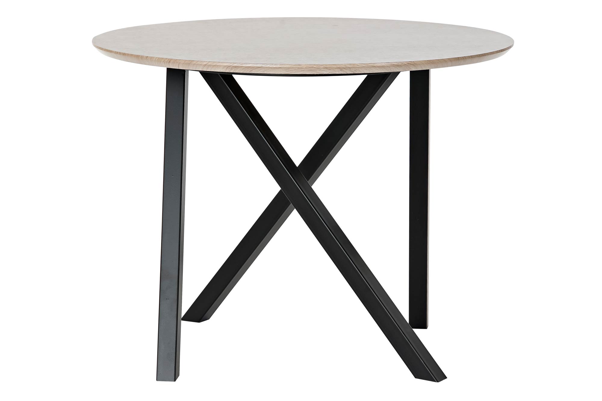 MESITA AUXILIAR METAL MADERA 65X65X49,5