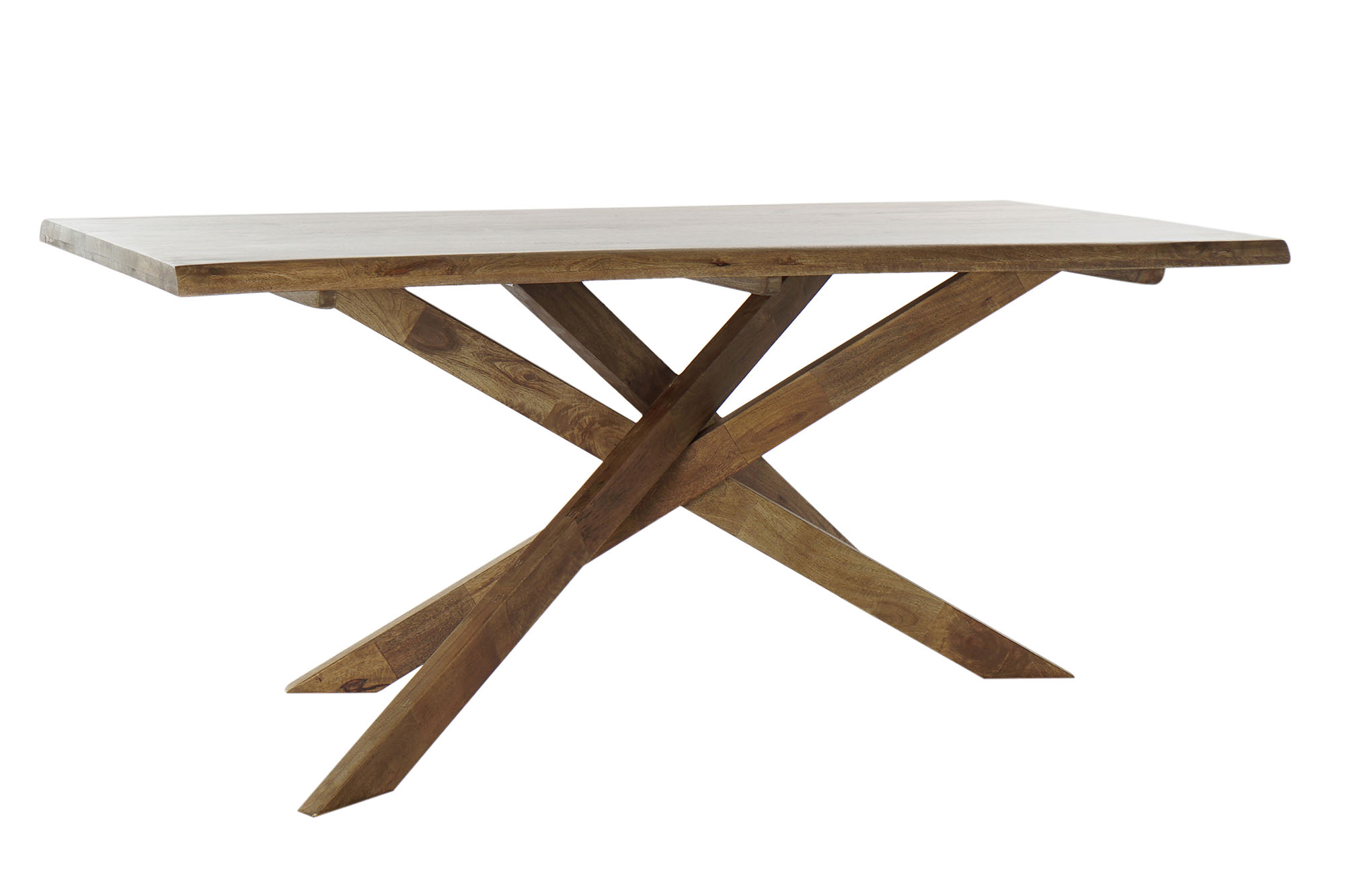 MESA COMEDOR NOGAL 180X86X76 NATURAL