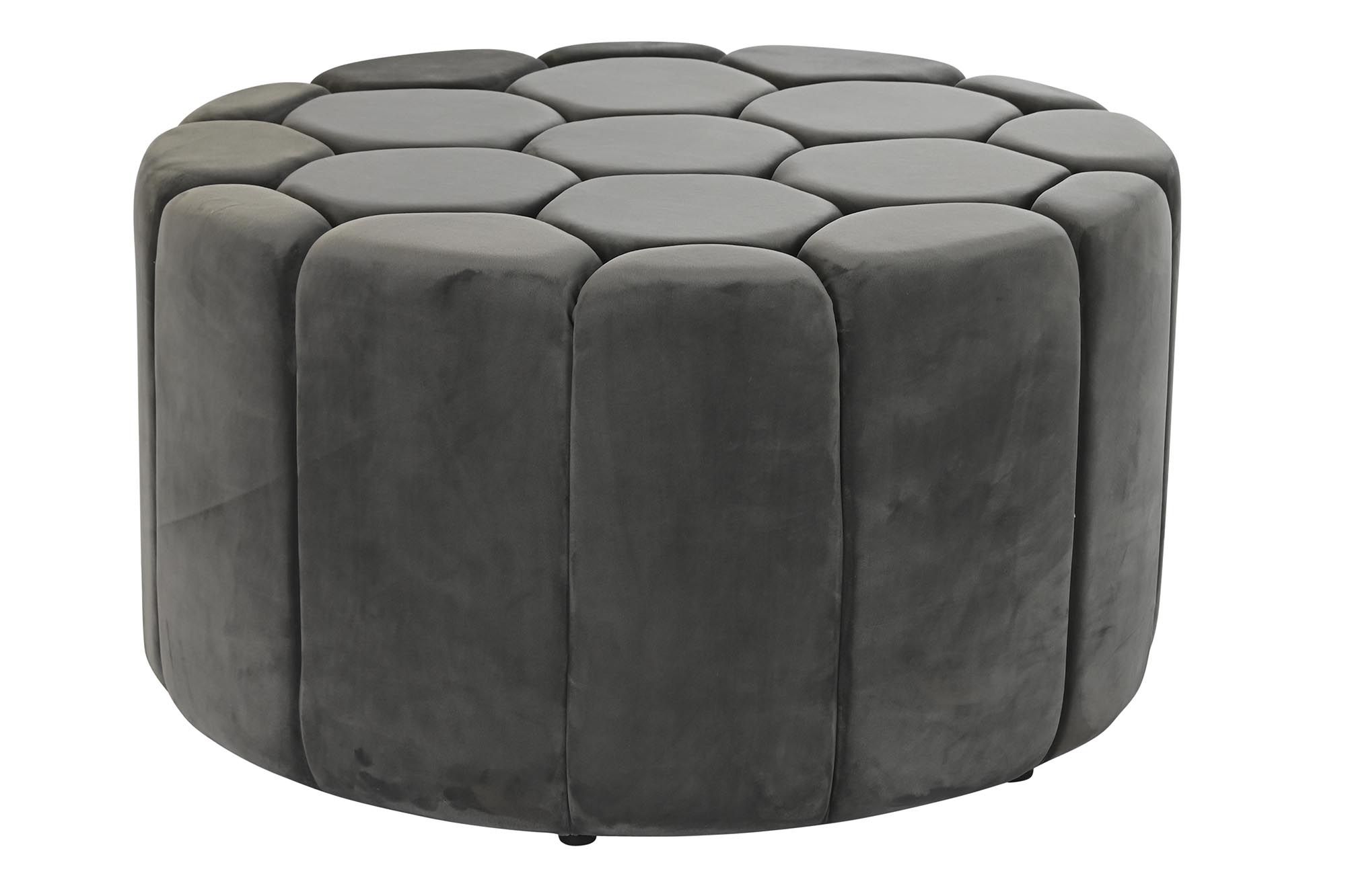 REPOSAPIES POLIESTER MDF 85X85X48 GRIS