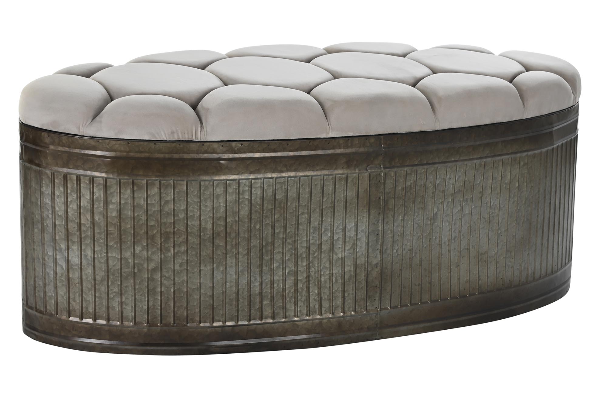 DESCALZADORA METAL POLIESTER 121X44X47,5 BEIGE