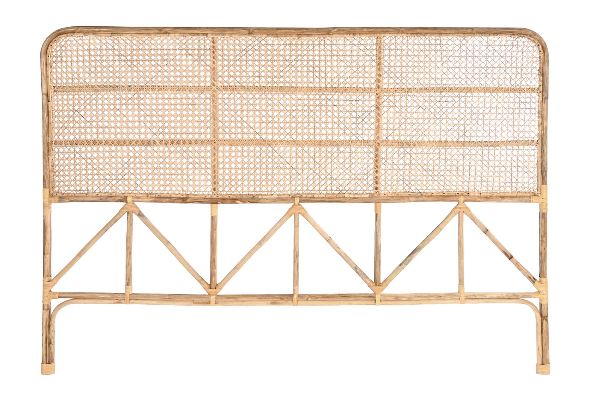 CABECERO CAMA RATAN 176X4X126 NATURAL NATURAL