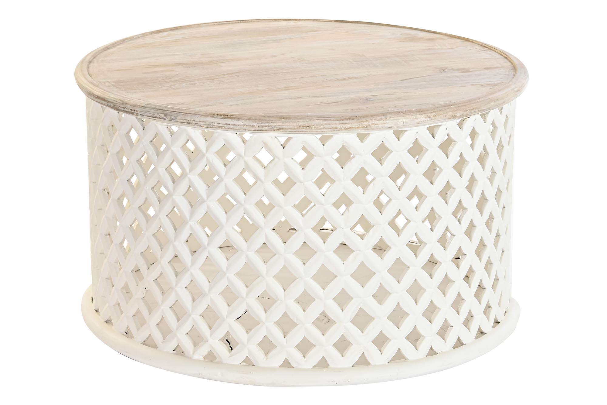 MESA CENTRO MANGO 81X81X45 NATURAL