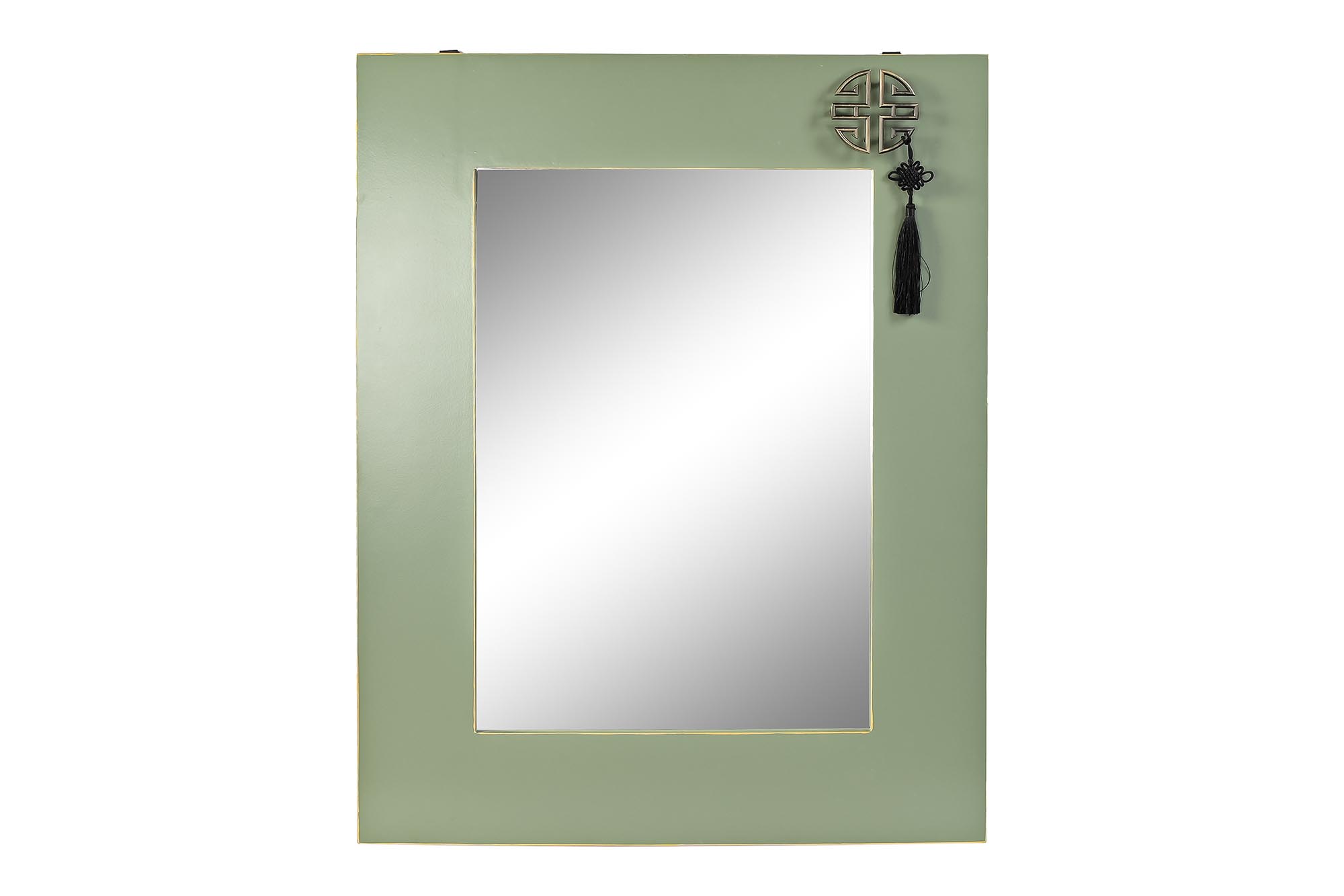 ESPEJO ABETO MDF 70X2X90,5 ORIENTAL VERDE JADE