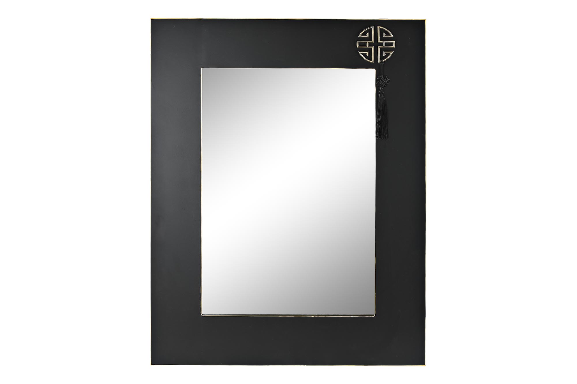 ESPEJO ABETO MDF 70X4X90 ORIENTAL NEGRO