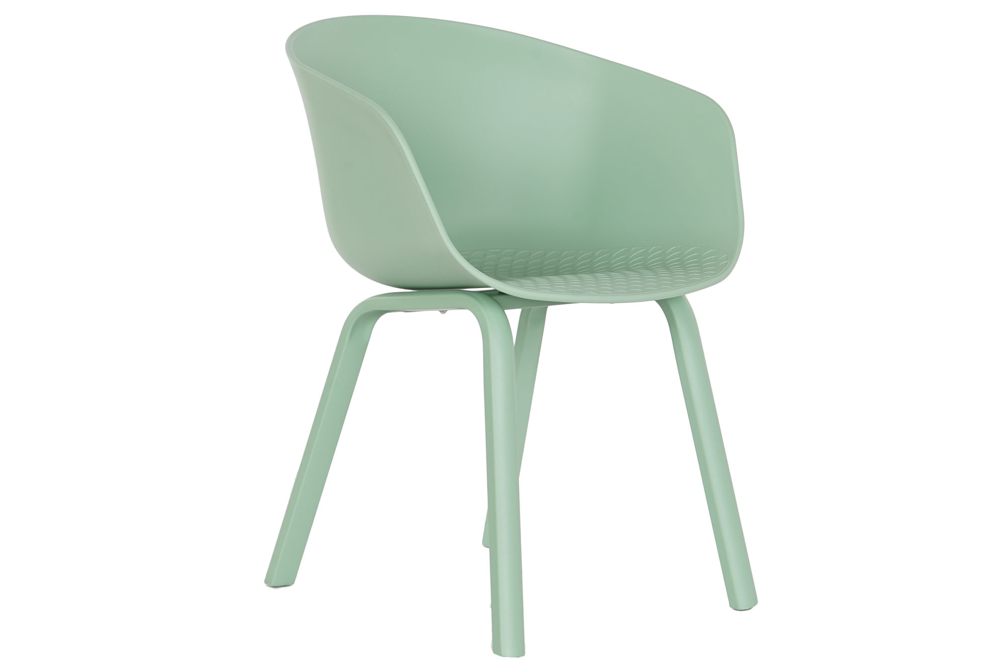 SILLA PP METAL 60X52X78 VERDE MENTA