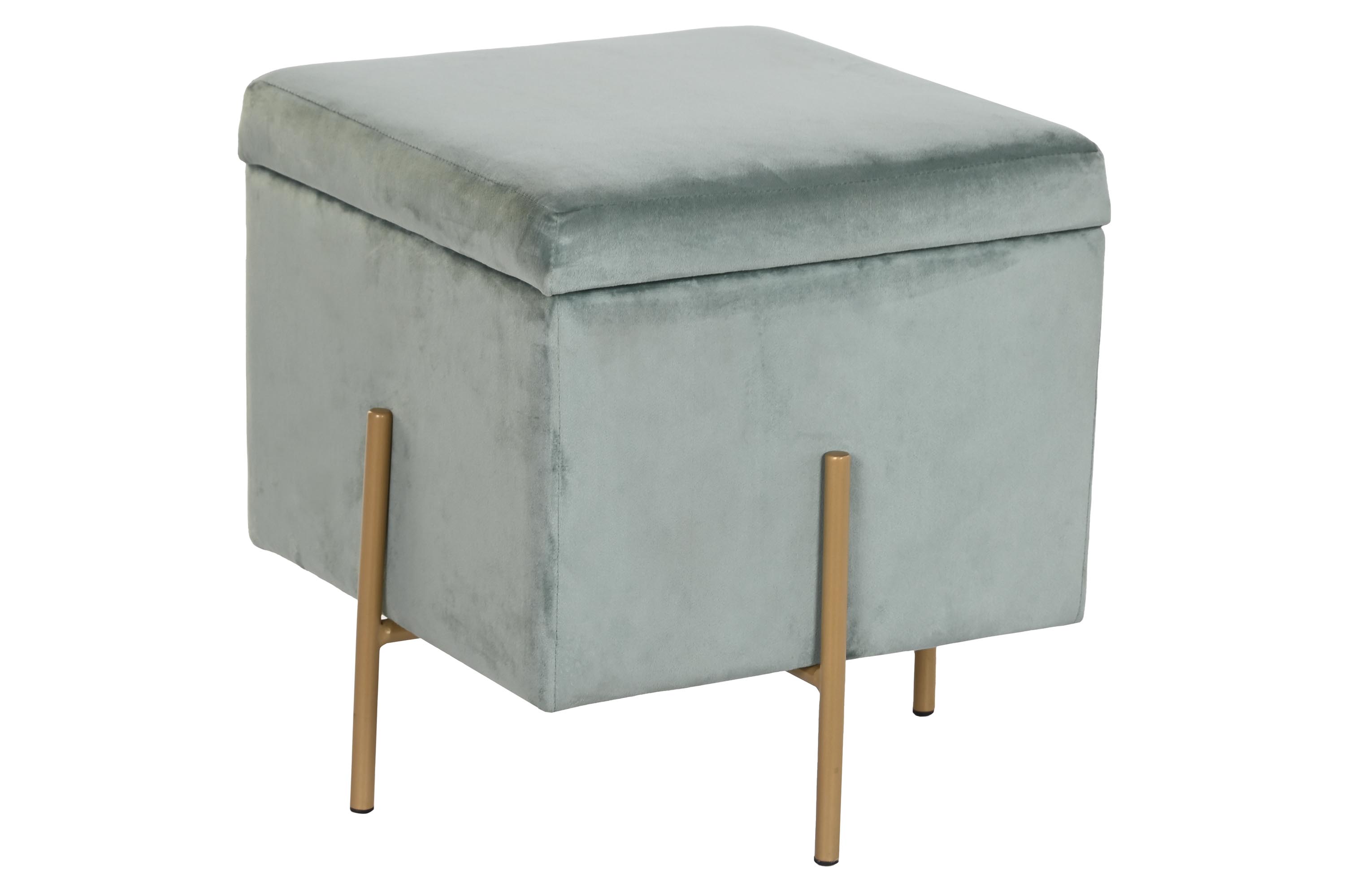 REPOSAPIES POLIESTER METAL 45X45X45 TAPA