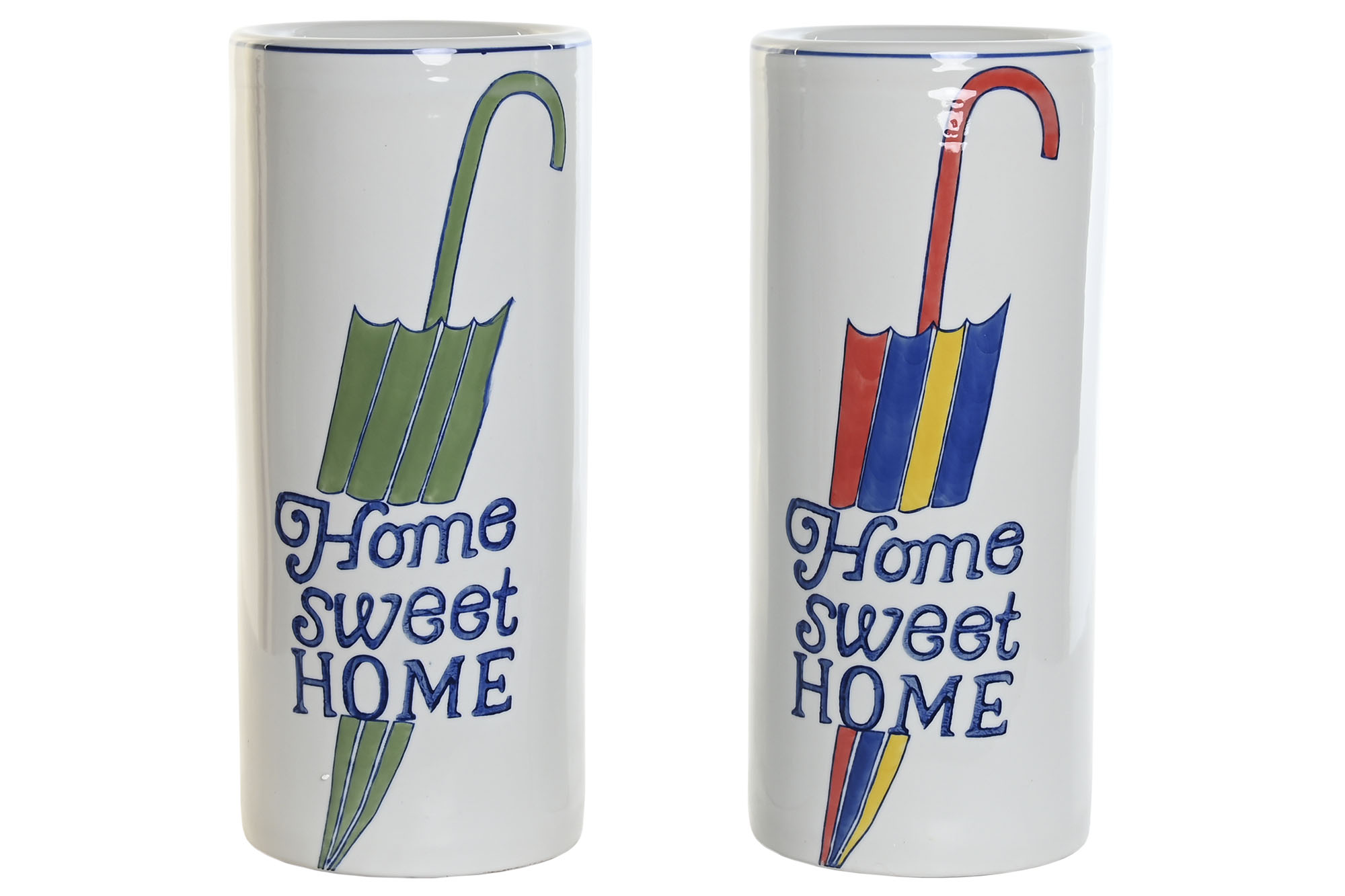 PARAGUERO PORCELANA 19X19X45 HOME SWEET HOME 2 SUR