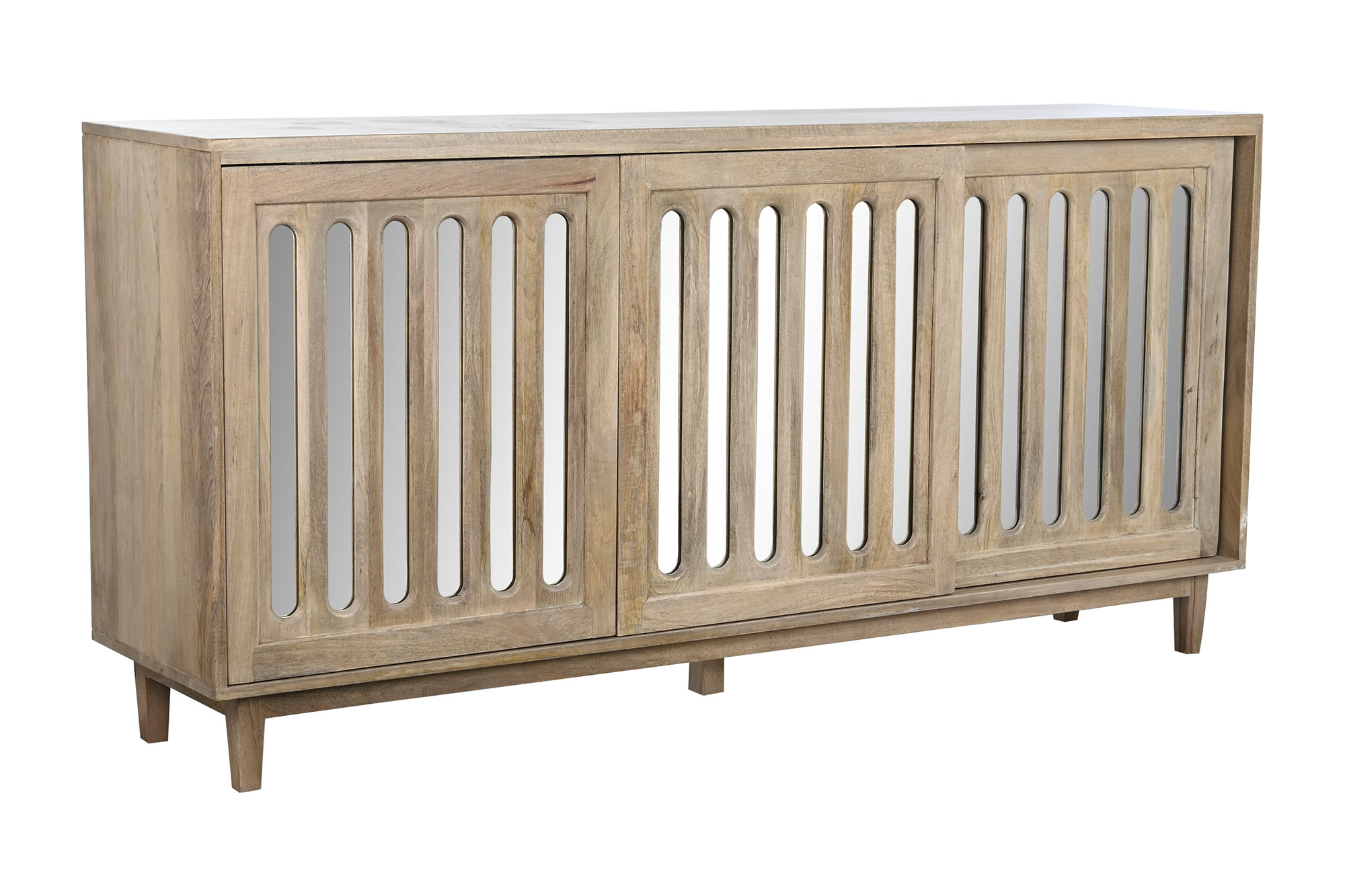 BUFFET MANGO ESPEJO 175X40,5X83,5 MARRON