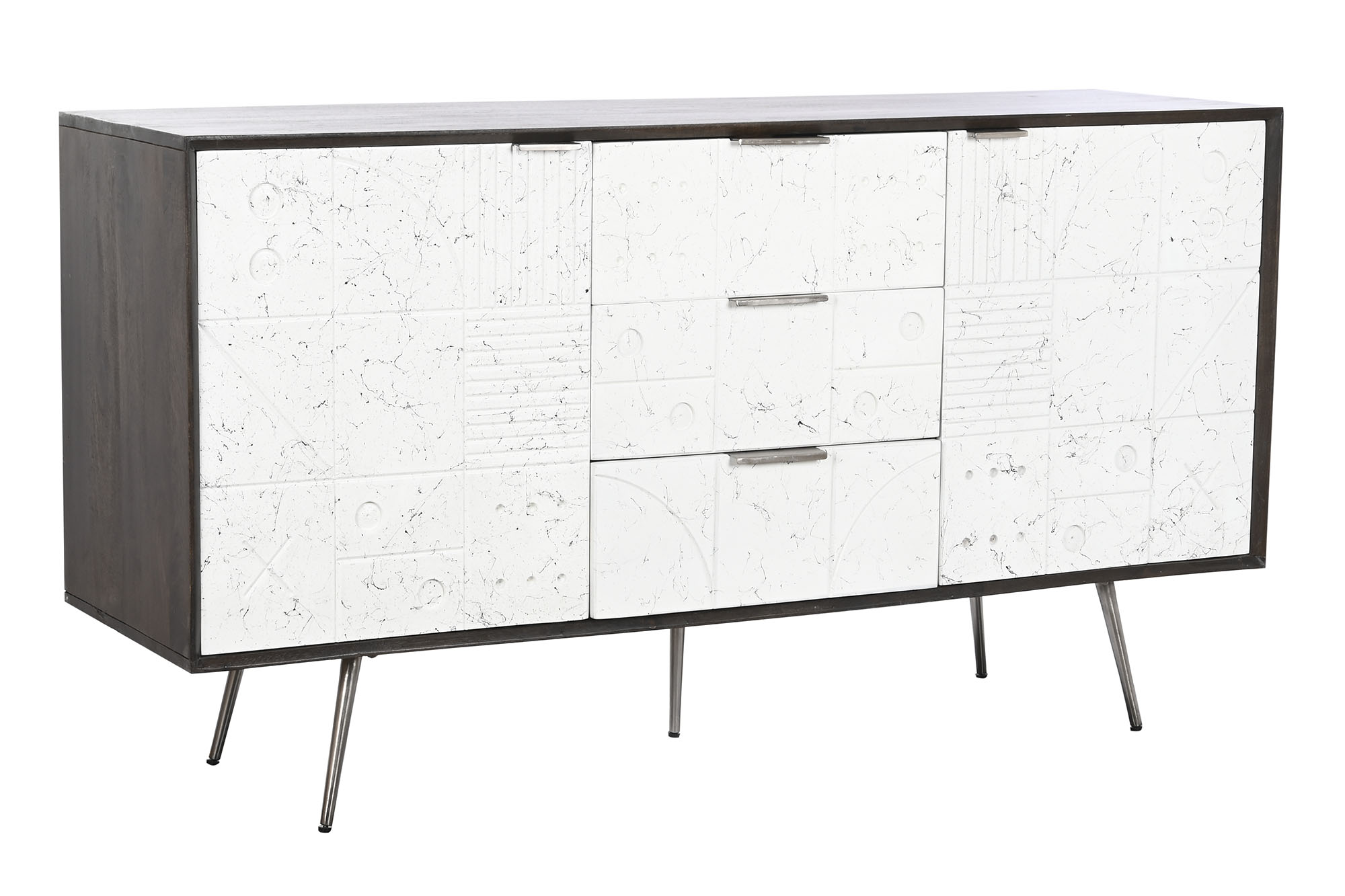 BUFFET MANGO 150X43X80 MARRON OSCURO