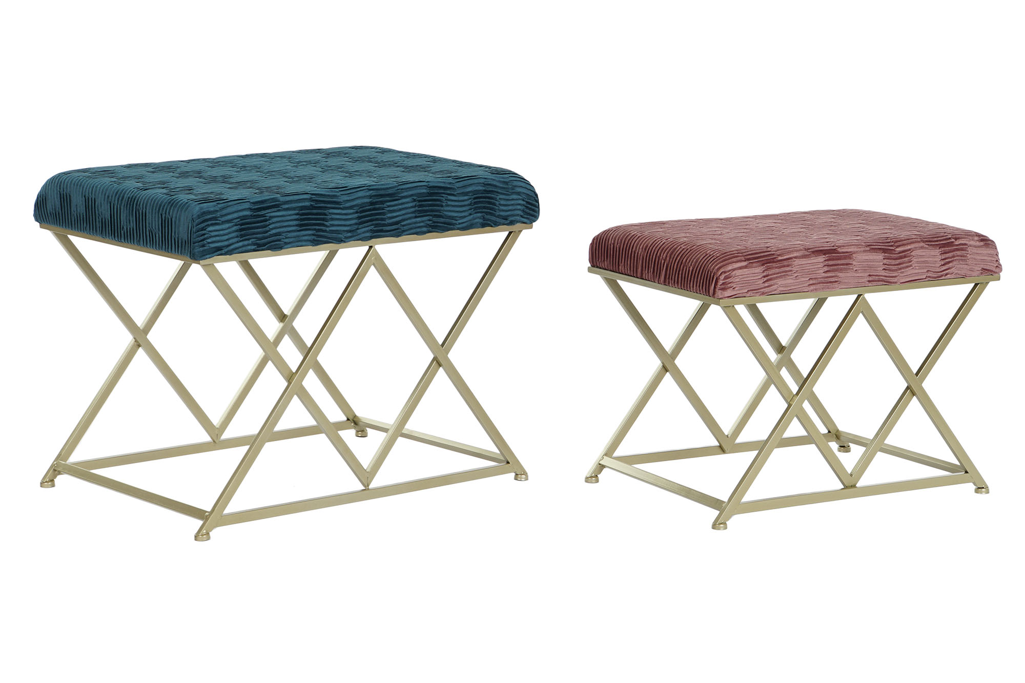 DESCALZADORA SET 2 POLIESTER METAL 62X42X47