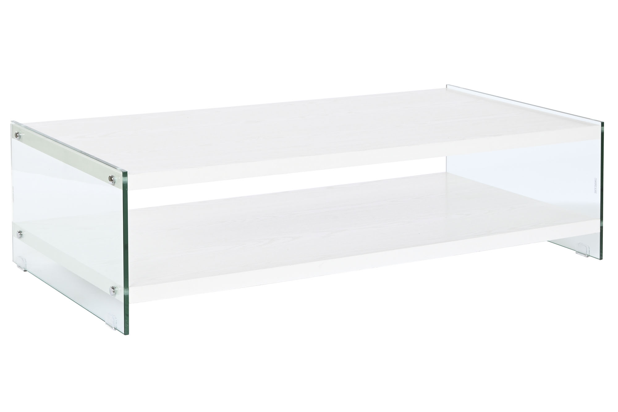 MESA CENTRO CRISTAL MDF 130X65X35,5 TEMPLADO