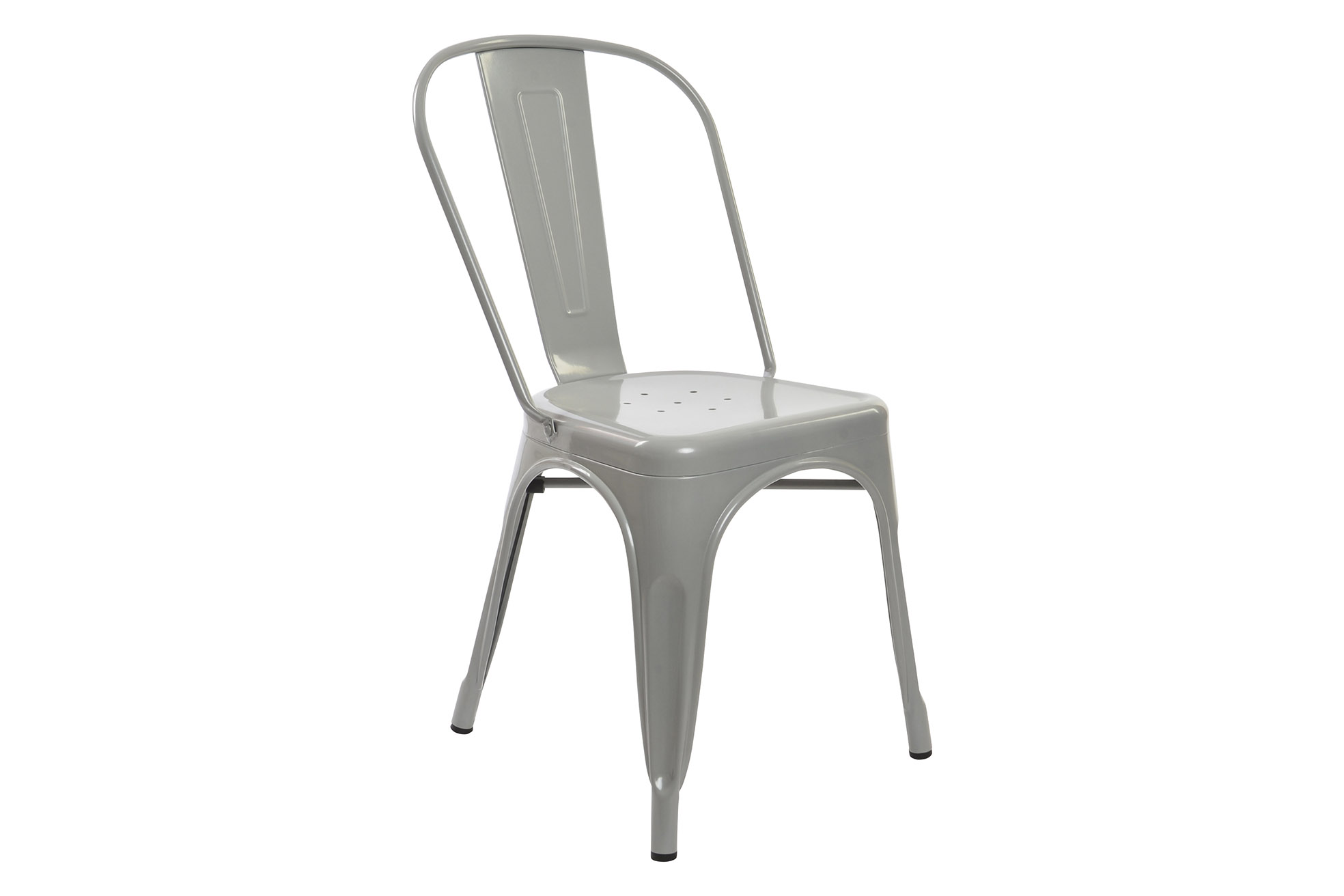 SILLA METAL 45X48X86 APILABLE GRIS