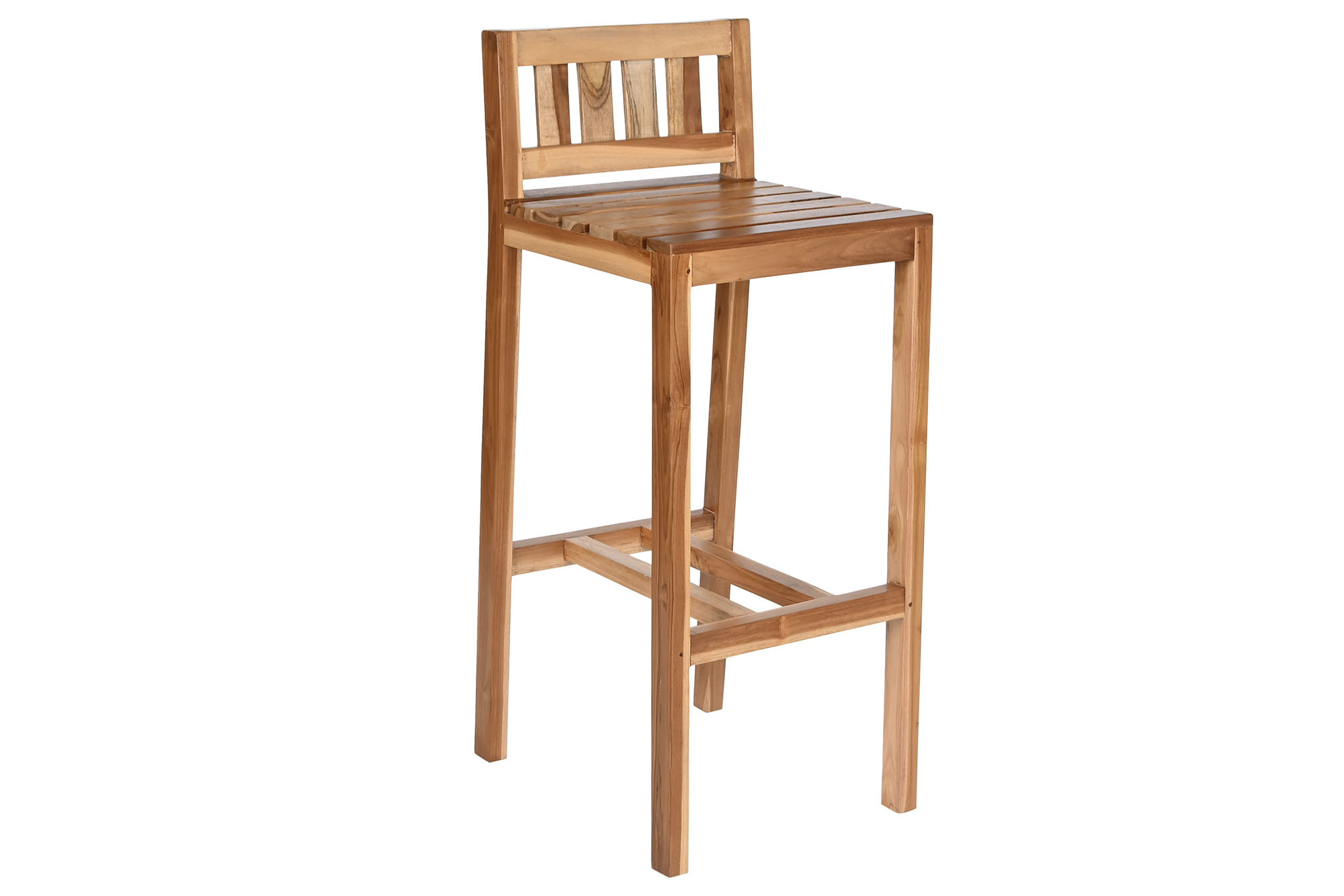 TABURETE TECA 40X47X100 NATURAL