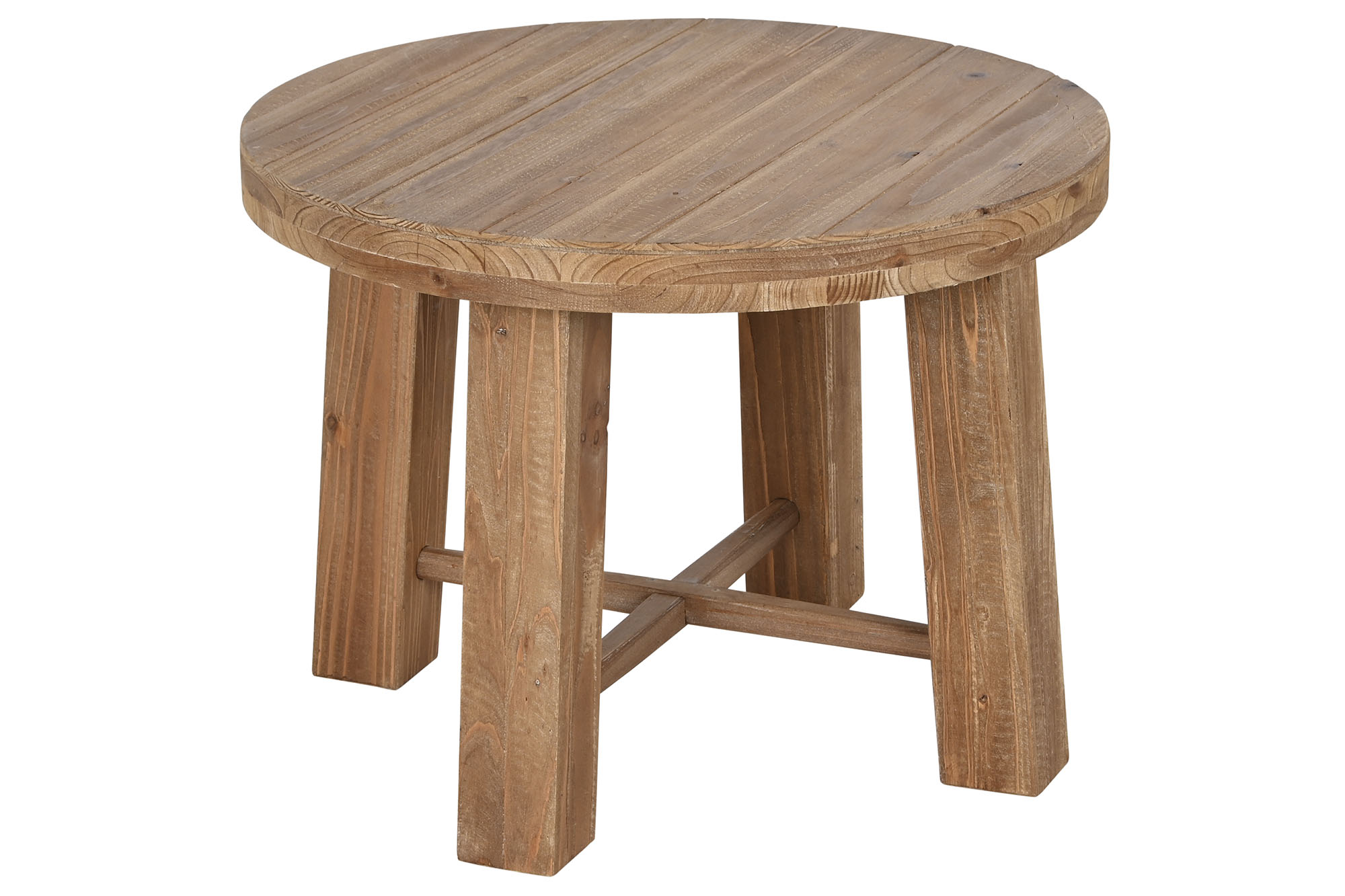 MESITA AUXILIAR ABETO MDF 60X60X45 MARRON