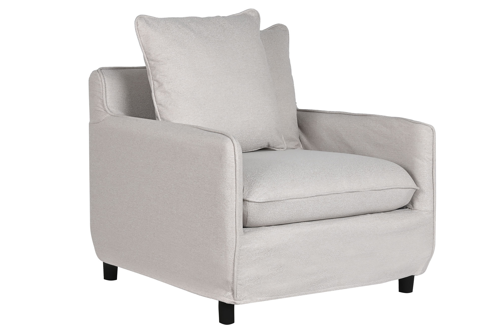 SILLON POLIESTER 85X85X90 DESENFUNDABLE BEIGE