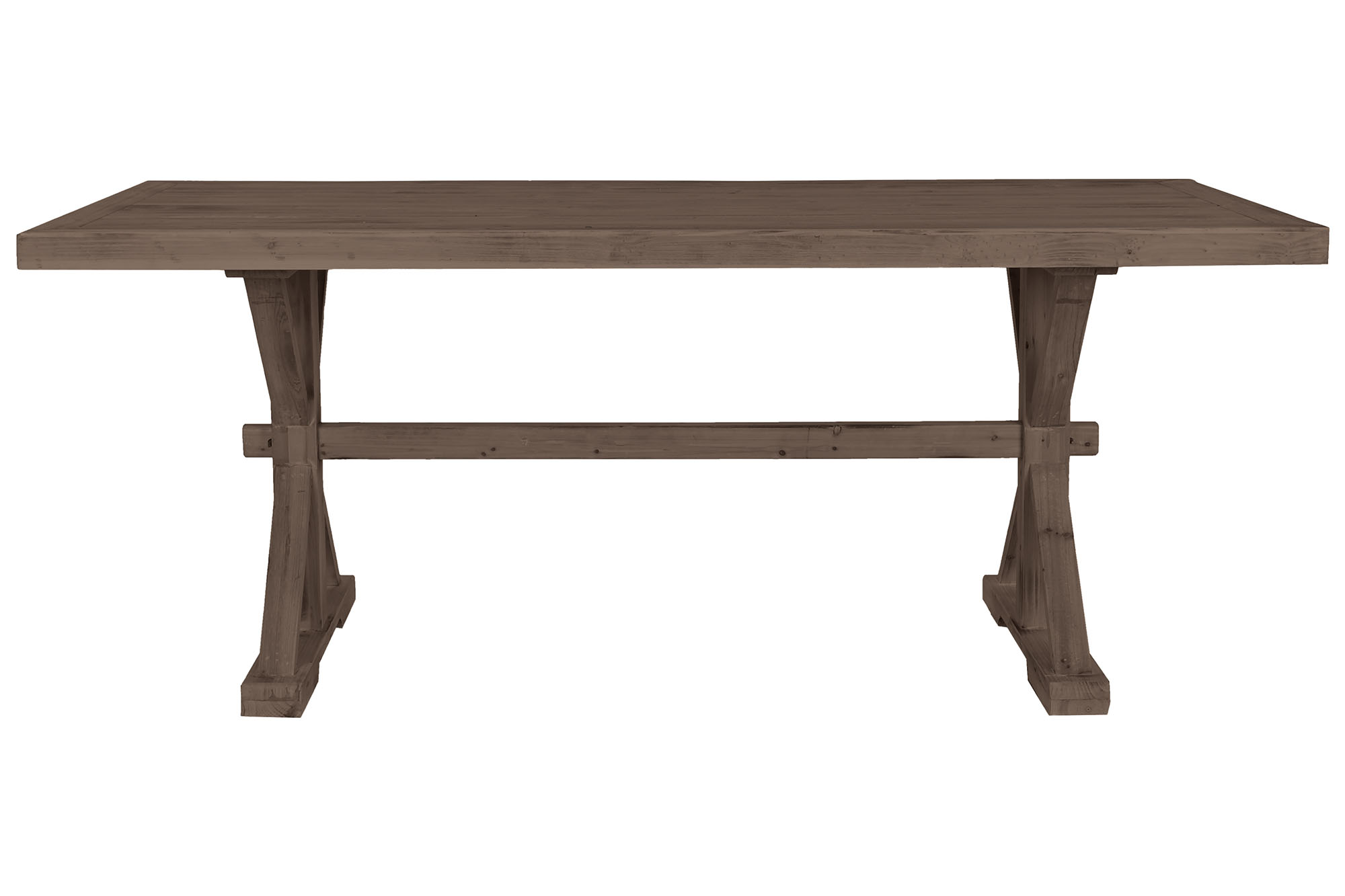 MESA COMEDOR ABETO MDF 200X100X80 NATURAL