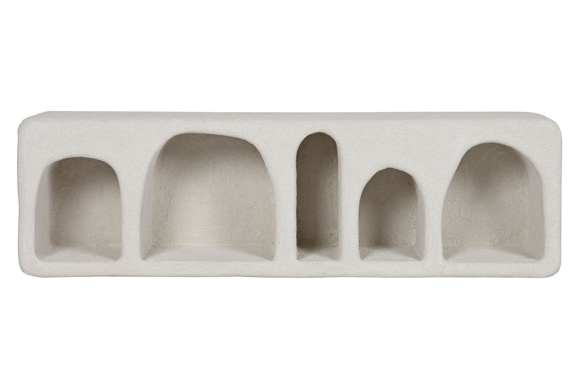 ESTANTERIA PARED ABETO MDF 100X18X30 BLANCO