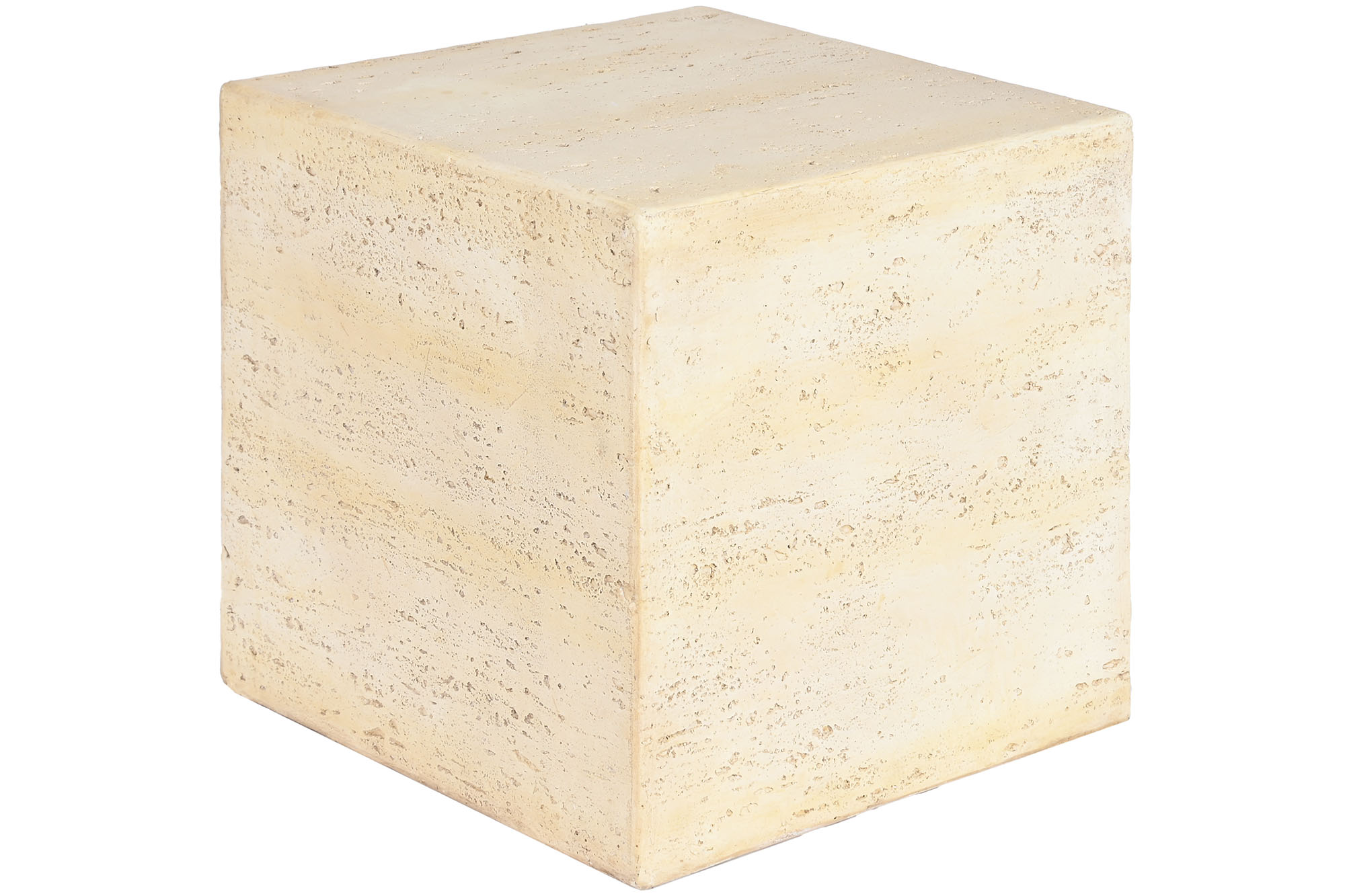 MESITA AUXILIAR MAGNESIA 40X40X40 SIMIL MARMOL
