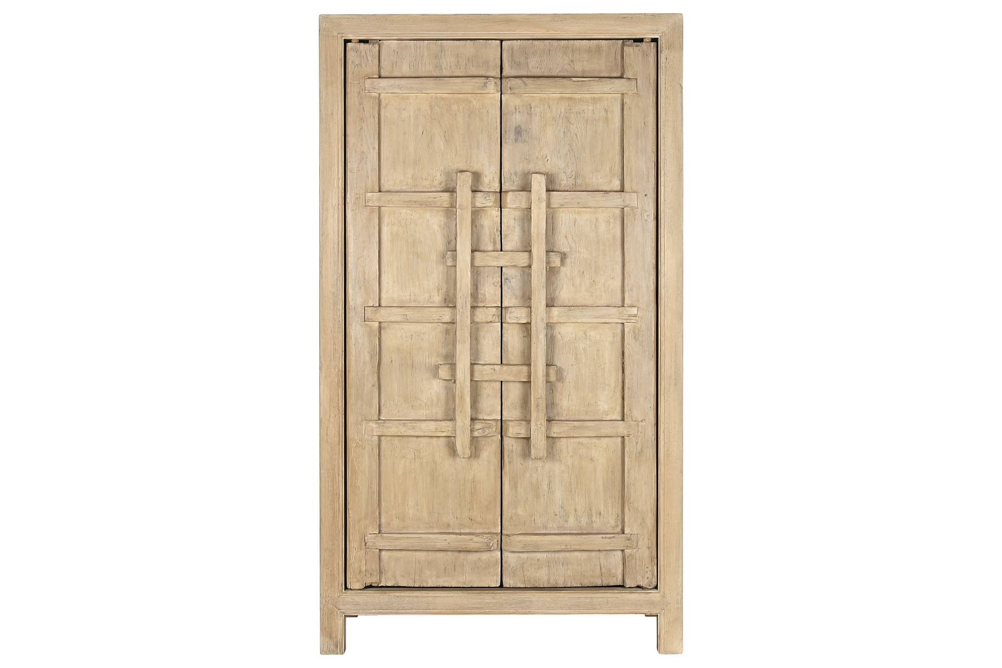 ARMARIO OLMO MACIZO 115X48X210 NATURAL NATURAL